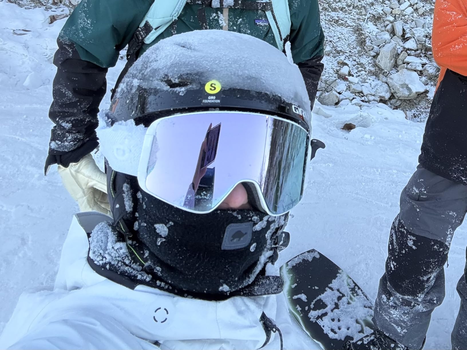 Odoland Ski Goggles with Detachable Lens, Frameless Interchangeable Lens Anti-Fog 100% UV Protection Snowboard Snow Goggles customer photo 2