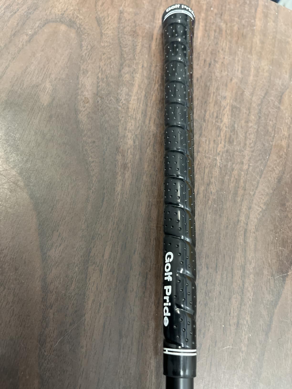 Golf Pride Tour Wrap Golf Grip - Comfortable, Durable Grip for Clubs - Classic Wrap Design with High-Tack Feel - Rubber Construction - Black customer photo 2