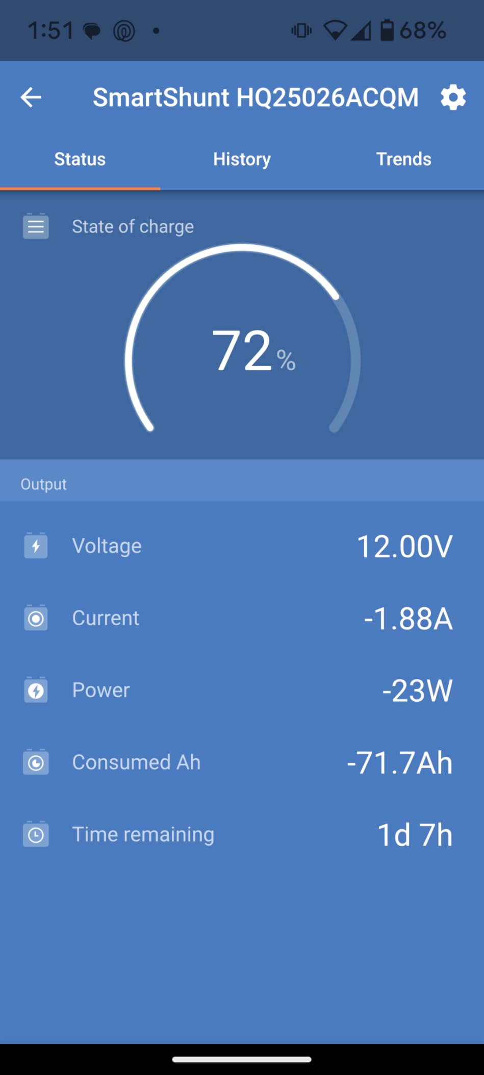 Victron Energy SmartShunt IP65 Battery Monitor (Bluetooth) - Victron Smart Shunt - 6.5V-70V, 300 amp customer photo 2