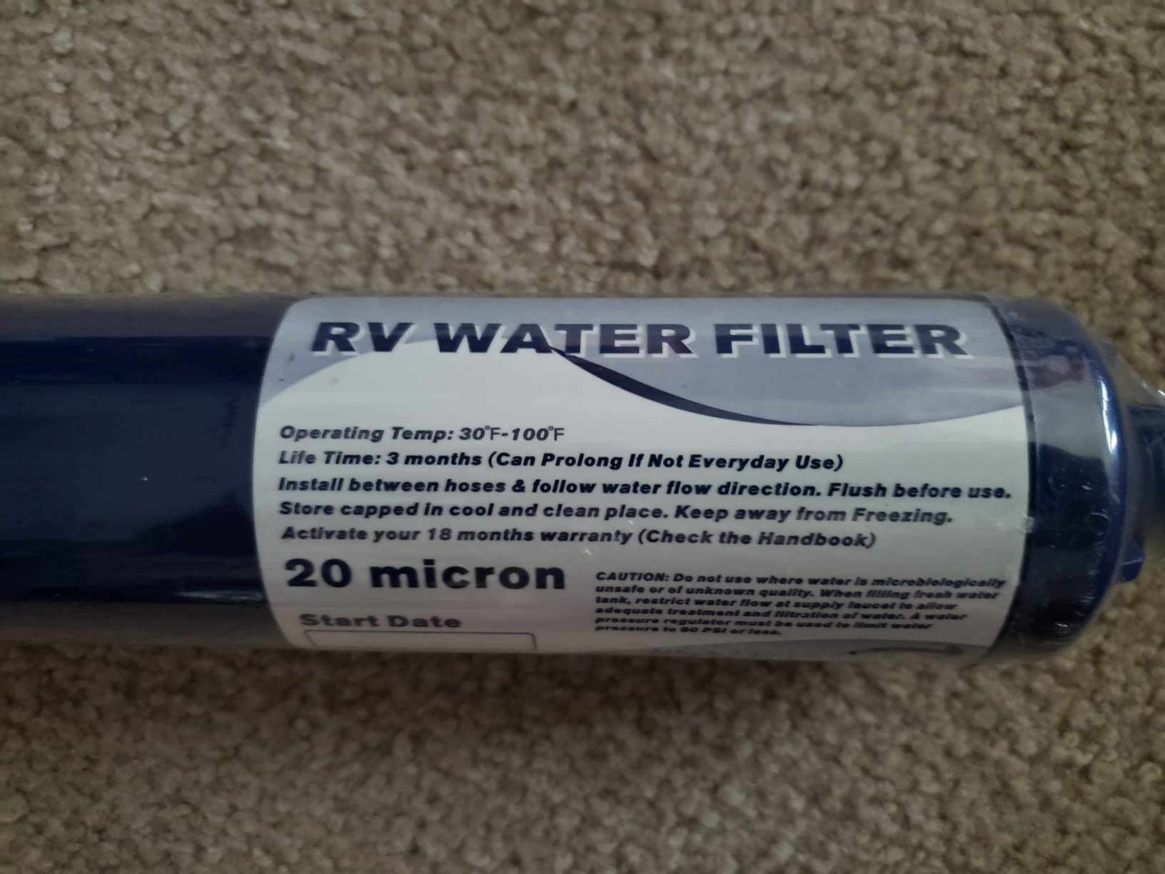 WELLUCK External RV Dual Water Filter System Reduce Chlorine and Odor, Camping Water Filter with mounting Bracket and Leak-Proof Brass Fittings for RVs Camping Trailer Motorhome Boat Marine Drinking customer photo 1