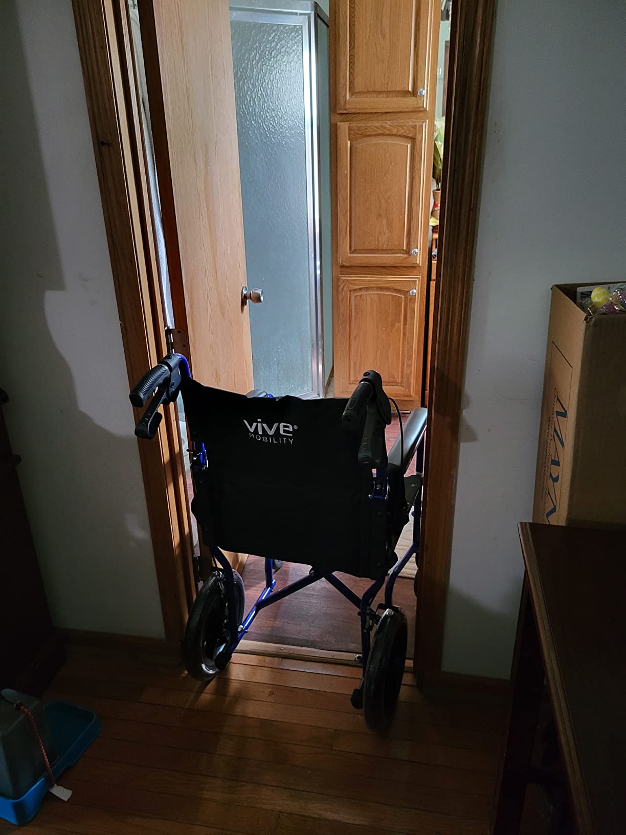 Vive Ultra Lightweight Electric Wheelchair for Adults - Foldable Power Wheel Chair - Collapsible, Folding, Ultralight, Motorized, Light Weight Travel Senior Folding Mobility Aid - Weighs Just 39 lbs customer photo 2