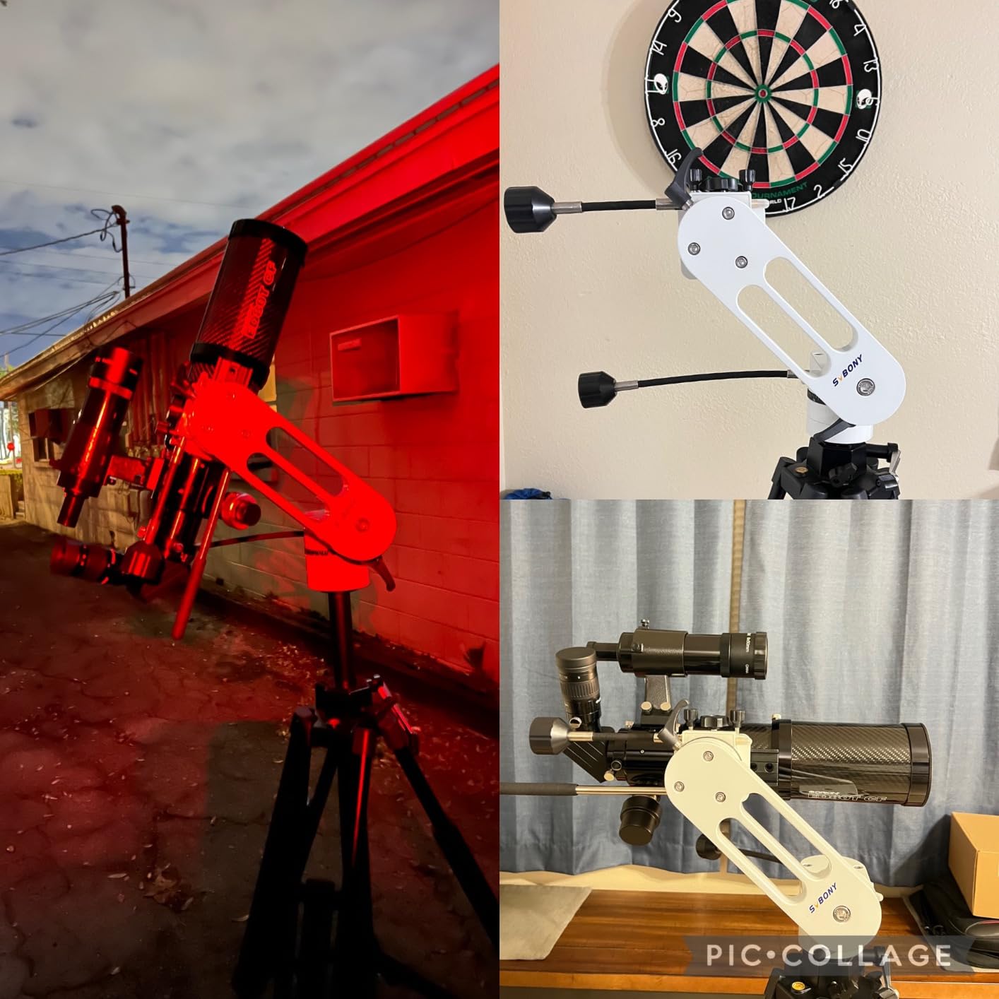 SVBONY SV225 Mini Alt-Azimuth Mount, Adjustable Telescope Alt-Azimuth Mount, Load-Bearing 5kg, No Empty Travel, CNC Hollow Structure, Lightweight Portable Altazimuth for Astronomy Beginners customer photo 2