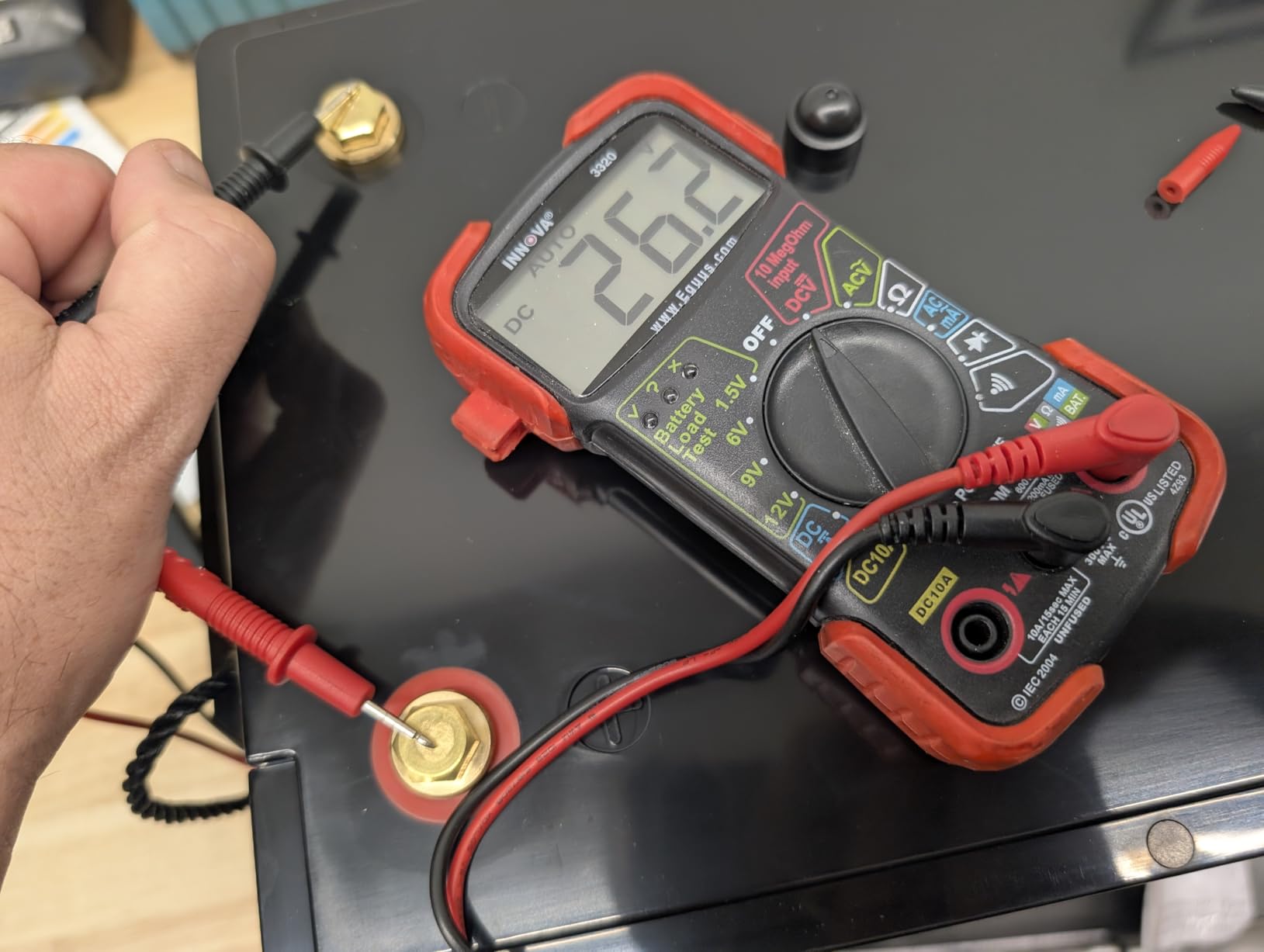 12.8V 100Ah LiFePO4 Deep Cycle Battery, 8000+ Cycles 1280Wh, Built-in 100A BMS, Replace AGM/Lead Acid for RV, Solar System, Boat, Marine, Trolling Motor, Camping customer photo 2
