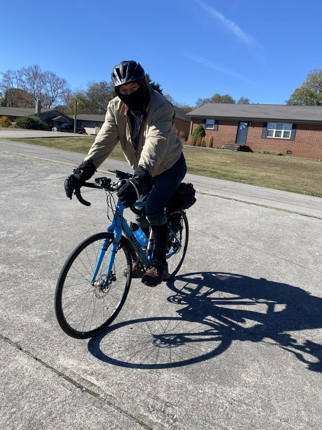 Heated Gloves for Men Women, Rechargeable Hand Warmer Gloves with Touchscreen, Waterproof Electric Heated Ski Glove for Winter Outdoor Work Hunting Camping Snowboarding Hiking Raynaud customer photo 1