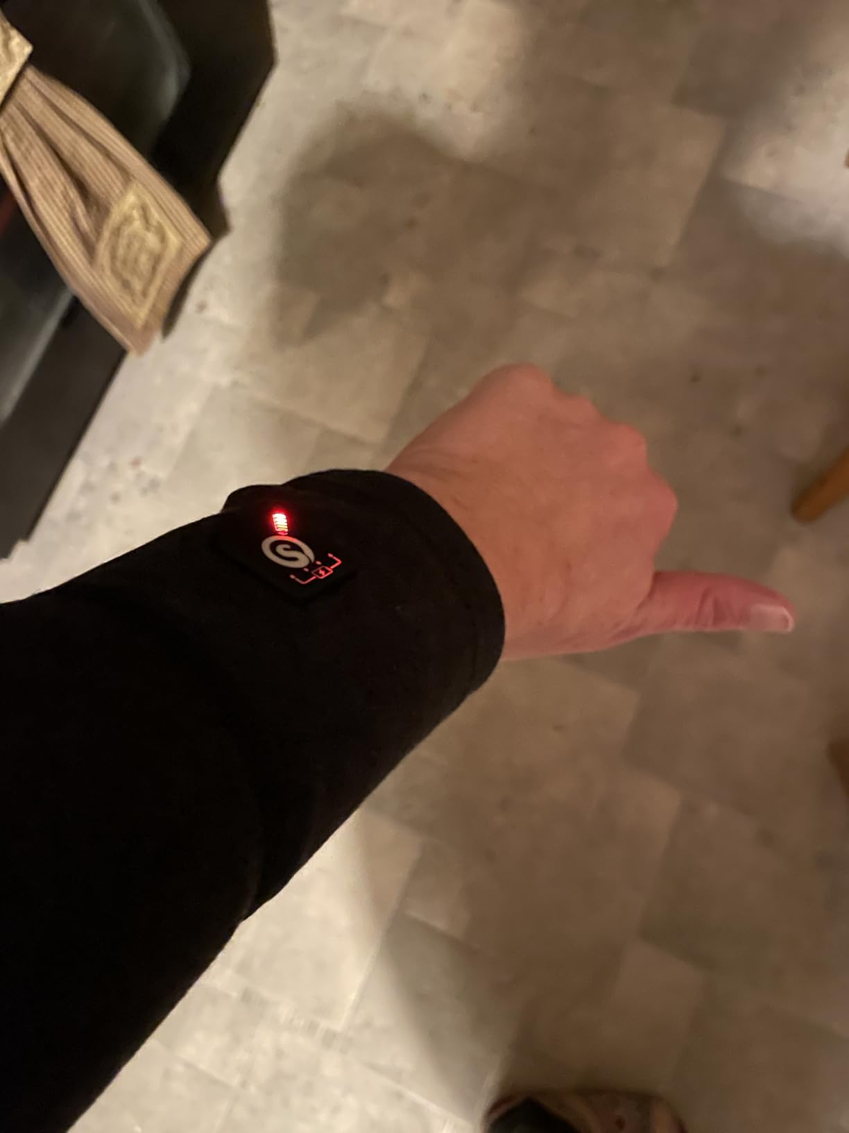 Heated Underwear for Men - 7.4V 3000mAh Rechargeable Heated Thermal Underwear Set Electric Long Johns Work 13H customer photo 2