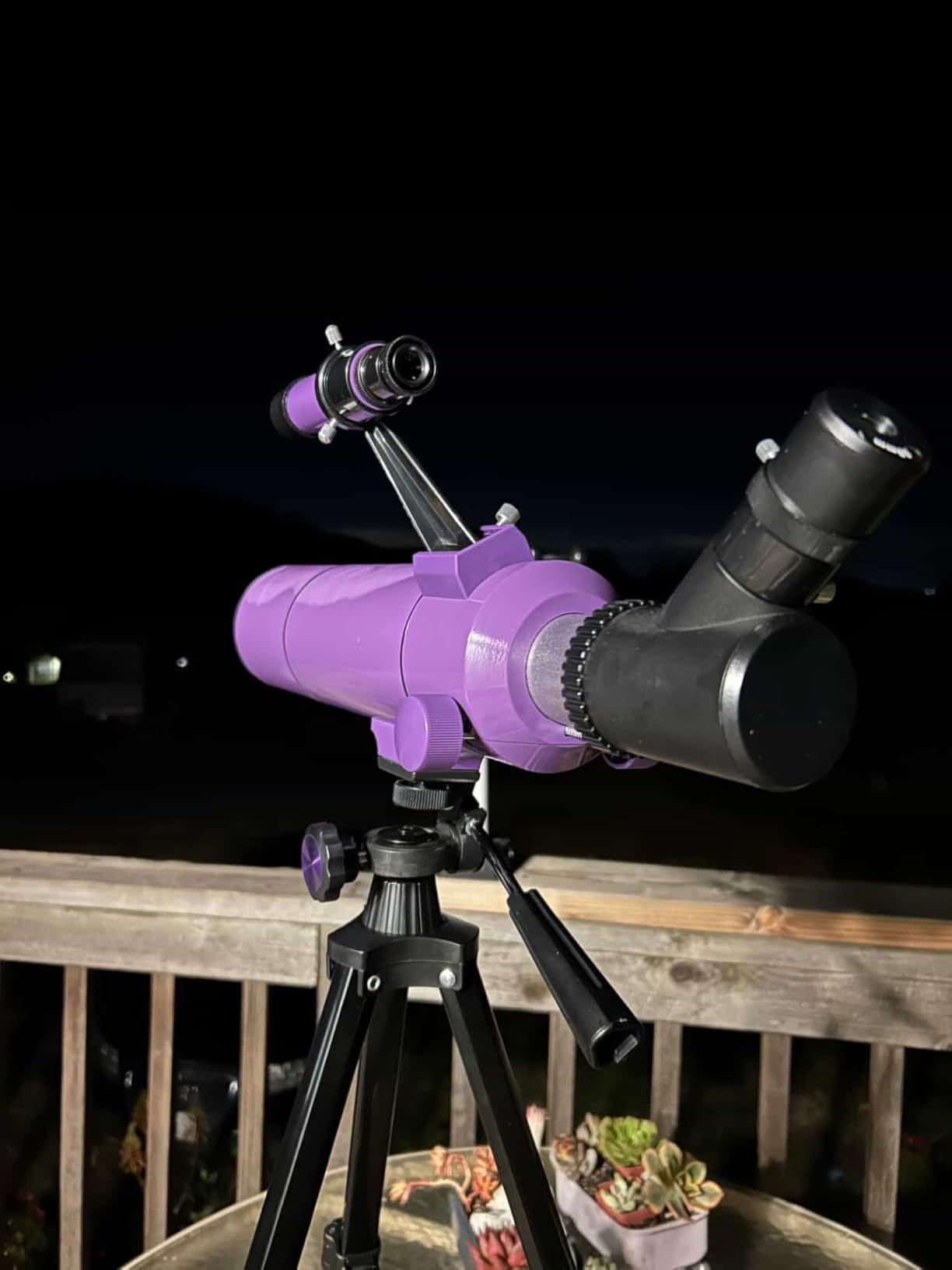 Dianfan Telescope for Kids & Adults, 80mm Aperture 500mm Astronomical Professional Telescope for Adults High Powered, Portable Travel Telescopes for Beginners with Tripod & Adapter, Stickers, Backpack customer photo 1