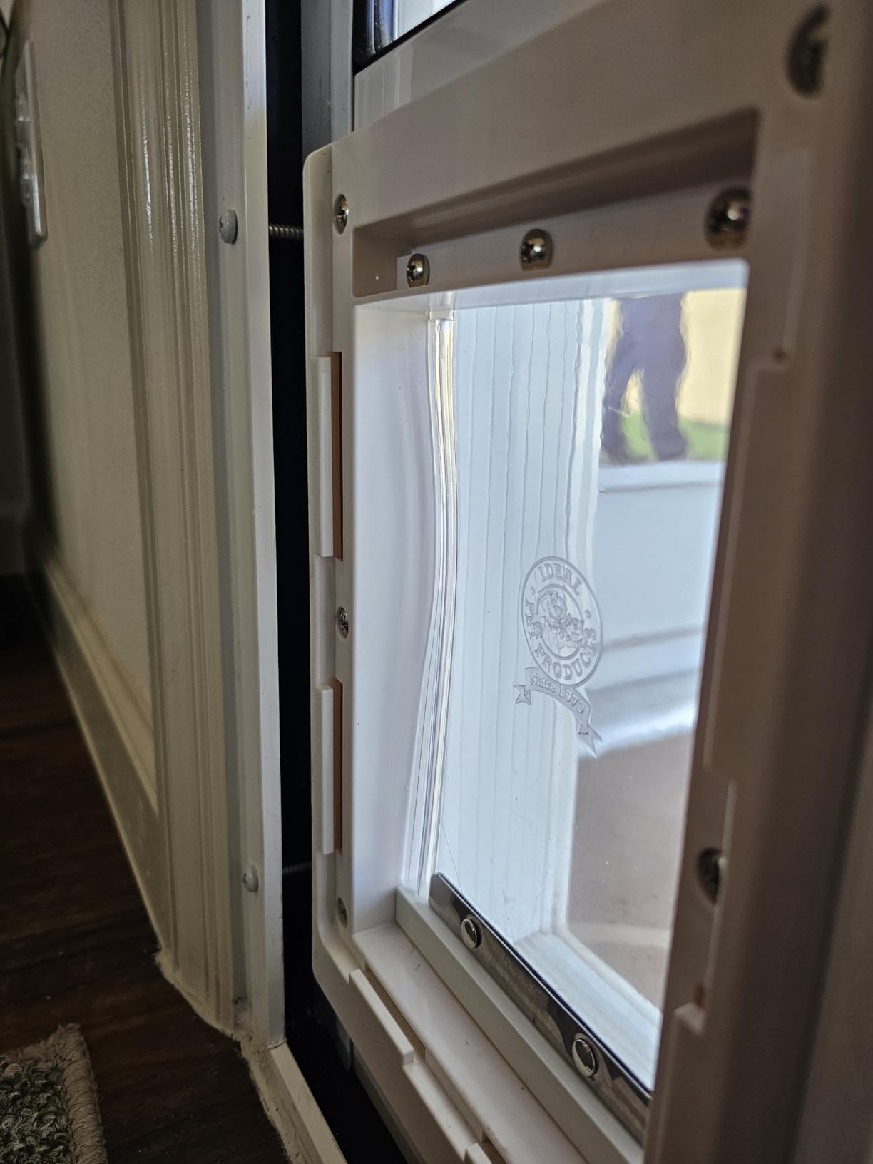 Ideal Pet Products Aluminum Pet Patio Door, Adjustable Height 77-5/8