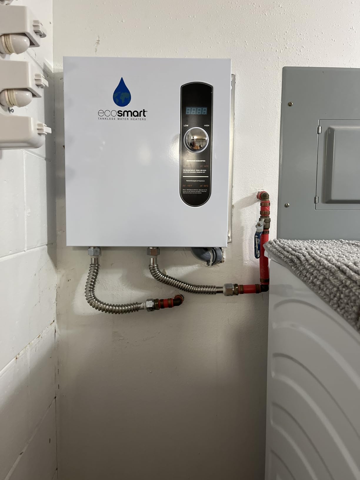 EcoSmart ECO 27 Tankless Water Heater, Electric, 27-kW - Quantity 1, 17 x 17 x 3.5 customer photo 2