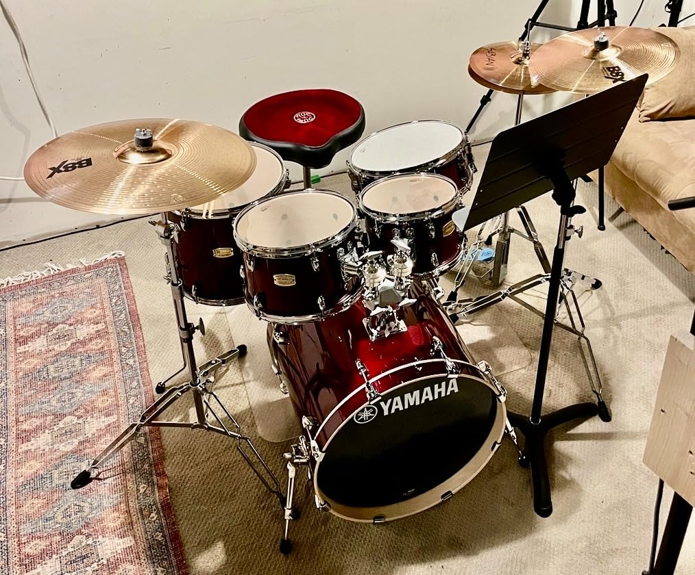 ROC-N-SOC Nitro Extended Gas Drum Throne with Original Saddle - Black customer photo 1