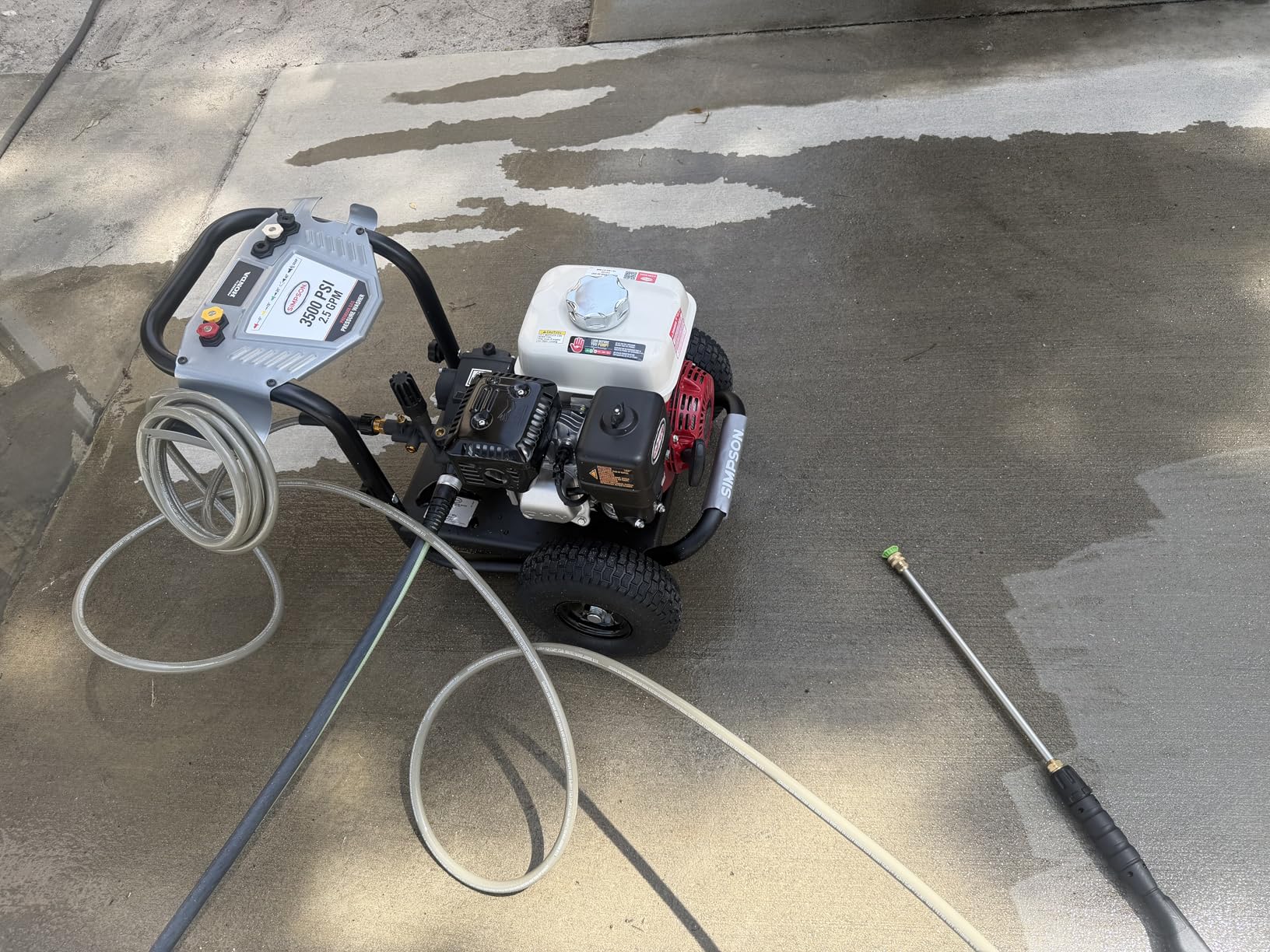 Simpson PS4240 PowerShot Gas Pressure Washer Powered by Honda GX390, 4200 PSI at 4.0 GPM, (49 State) 60456 customer photo 1