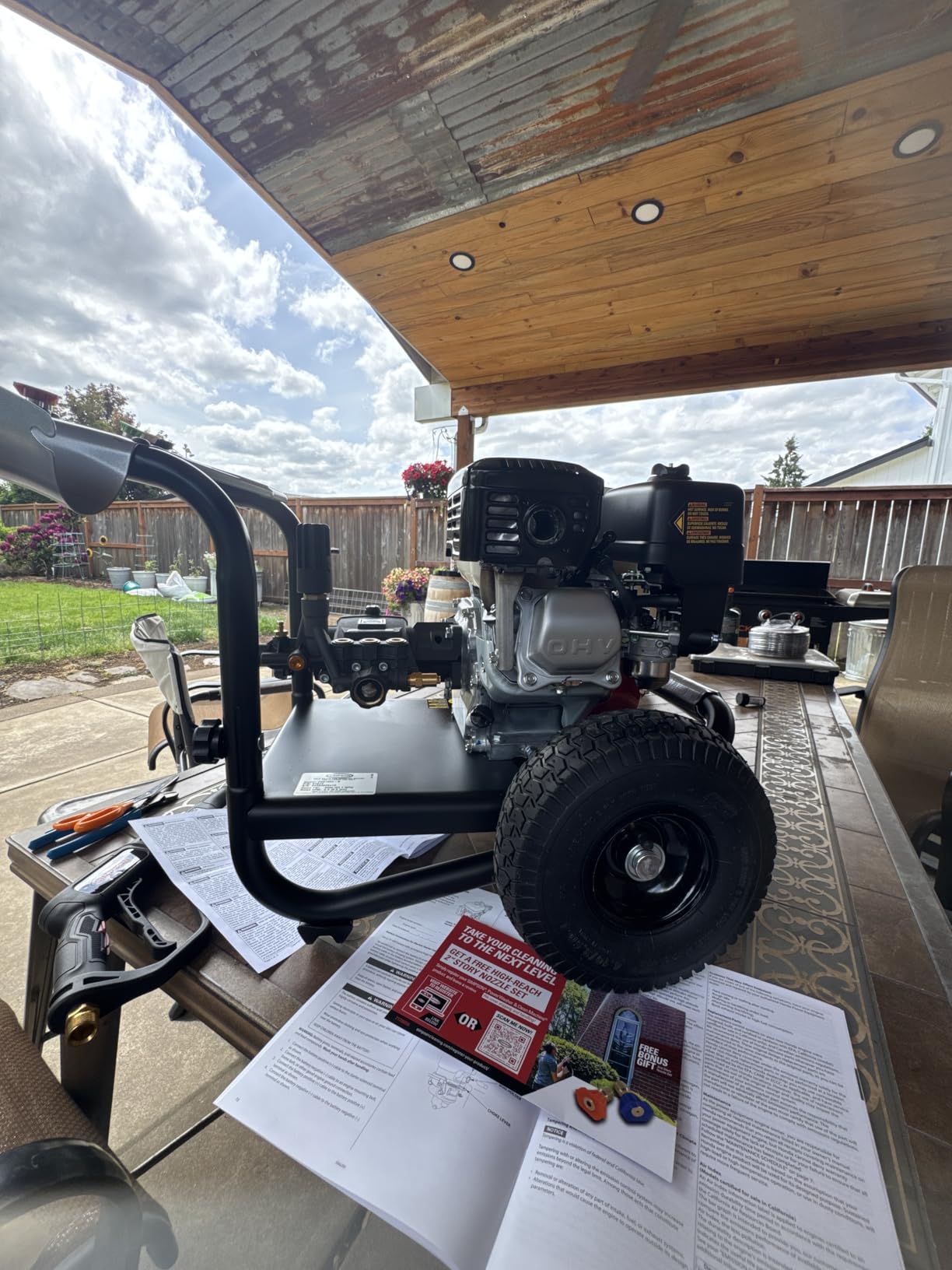 Simpson PS4240 PowerShot Gas Pressure Washer Powered by Honda GX390, 4200 PSI at 4.0 GPM, (49 State) 60456 customer photo 2
