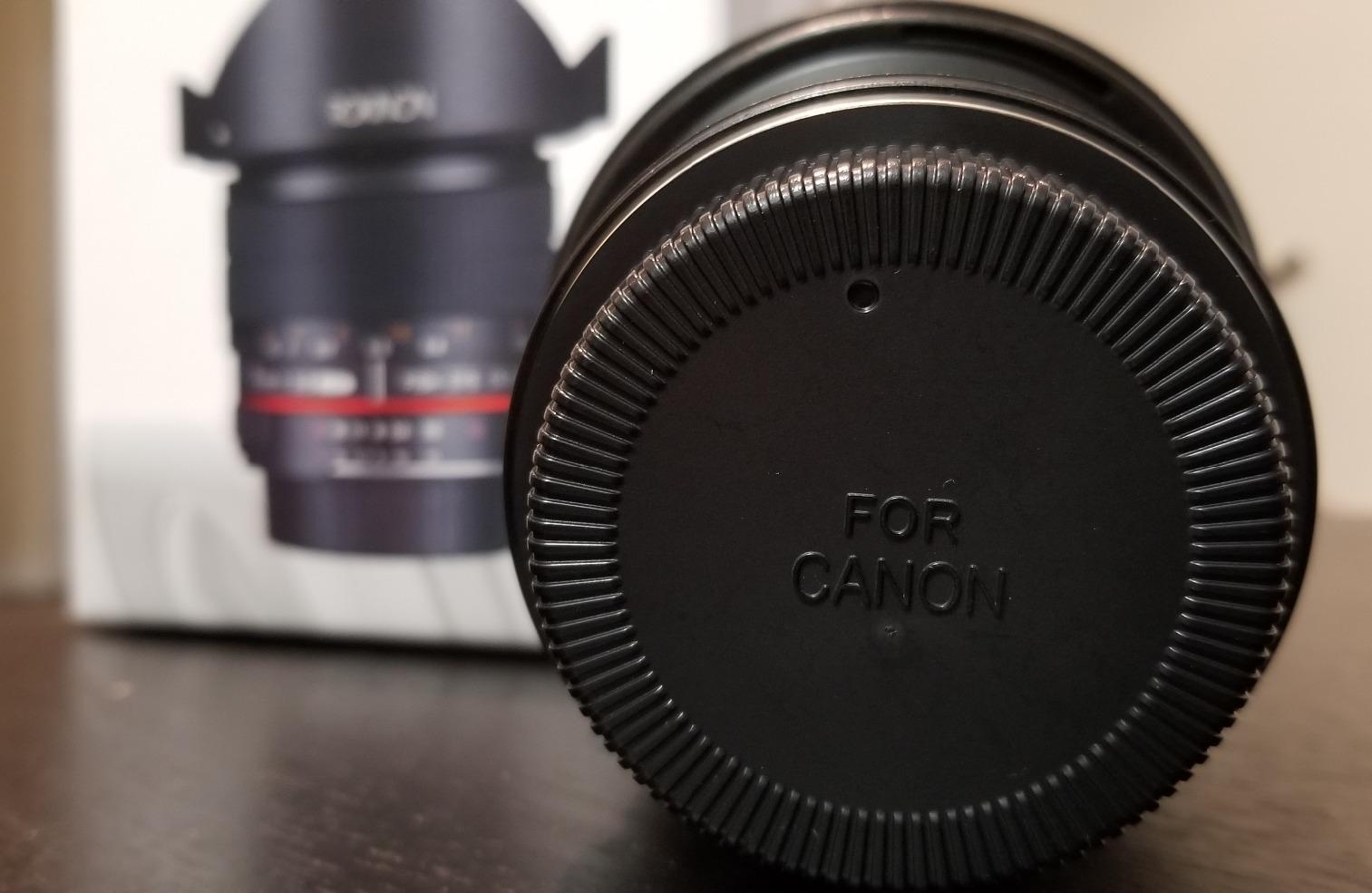 Rokinon HD8M-C 8mm f/3.5 HD Fisheye Lens with Removeable Hood for Canon DSLR 8-8mm, Fixed-Non-Zoom Lens customer photo 2