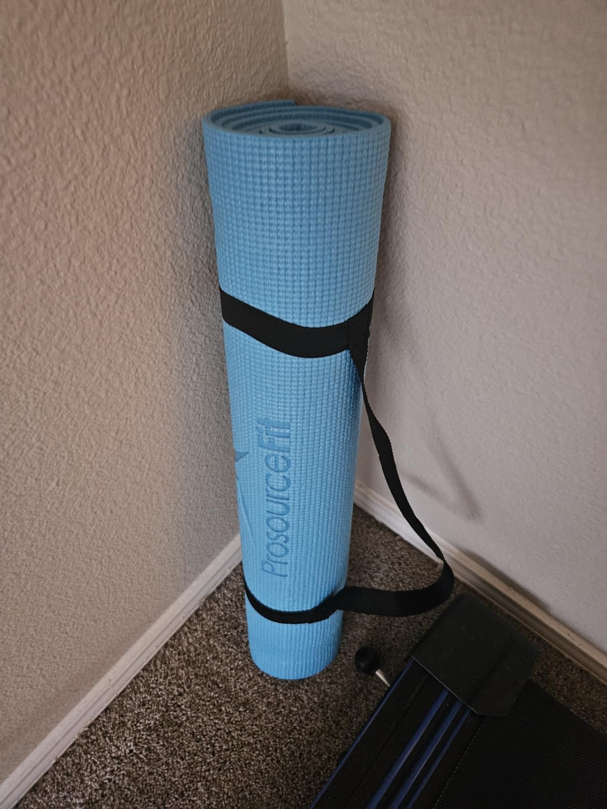 ProsourceFit Original Yoga Exercise Mat 1/4