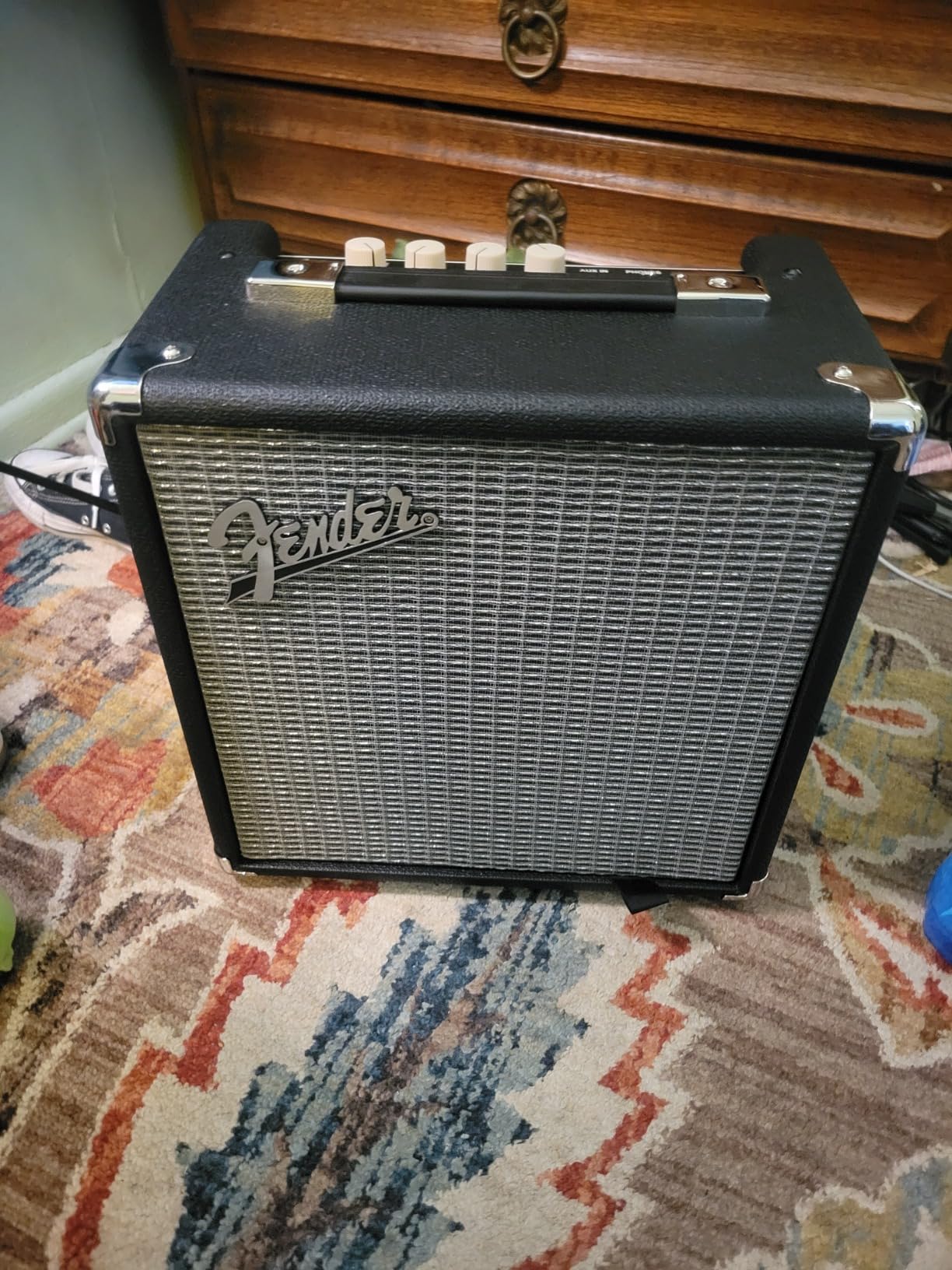 Fender Rumble 15 V3 Bass Amp for Bass Guitar, 15 Watts, 6-Inch Speaker, Overdrive Circuit customer photo 8