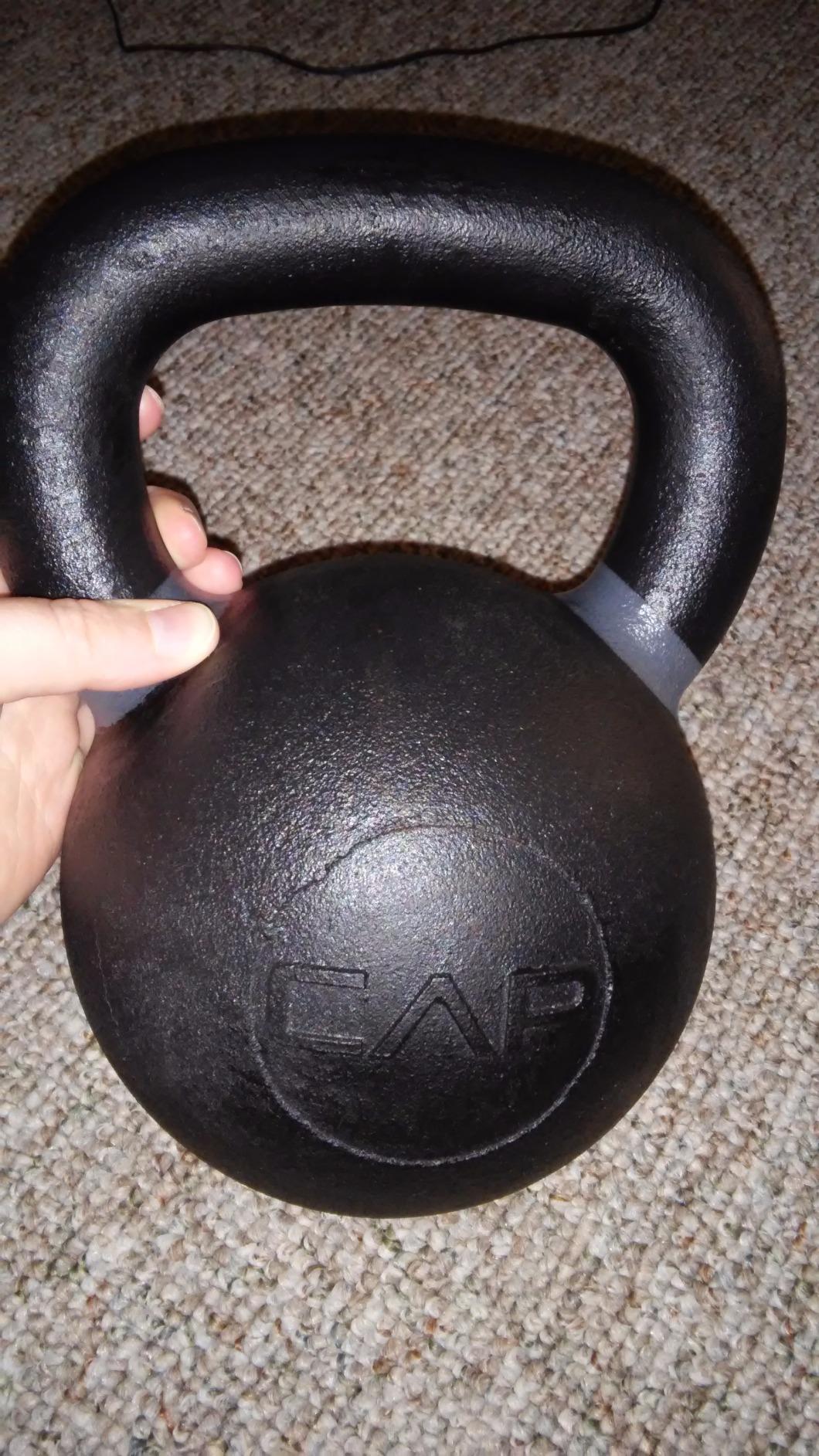 Cast Iron Competition Kettlebell Weight customer photo 2