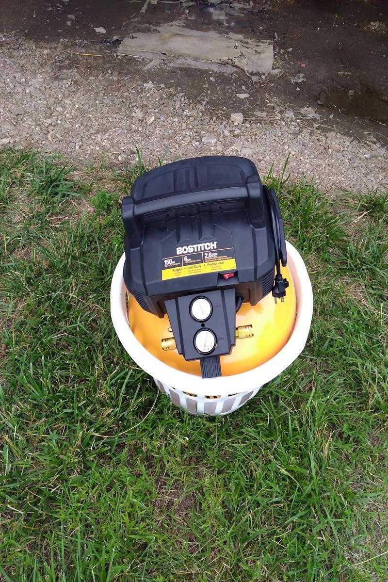 Bostitch BTFP02012 0.8 HP 6 Gallon Oil-Free Pancake Air Compressor customer photo 1