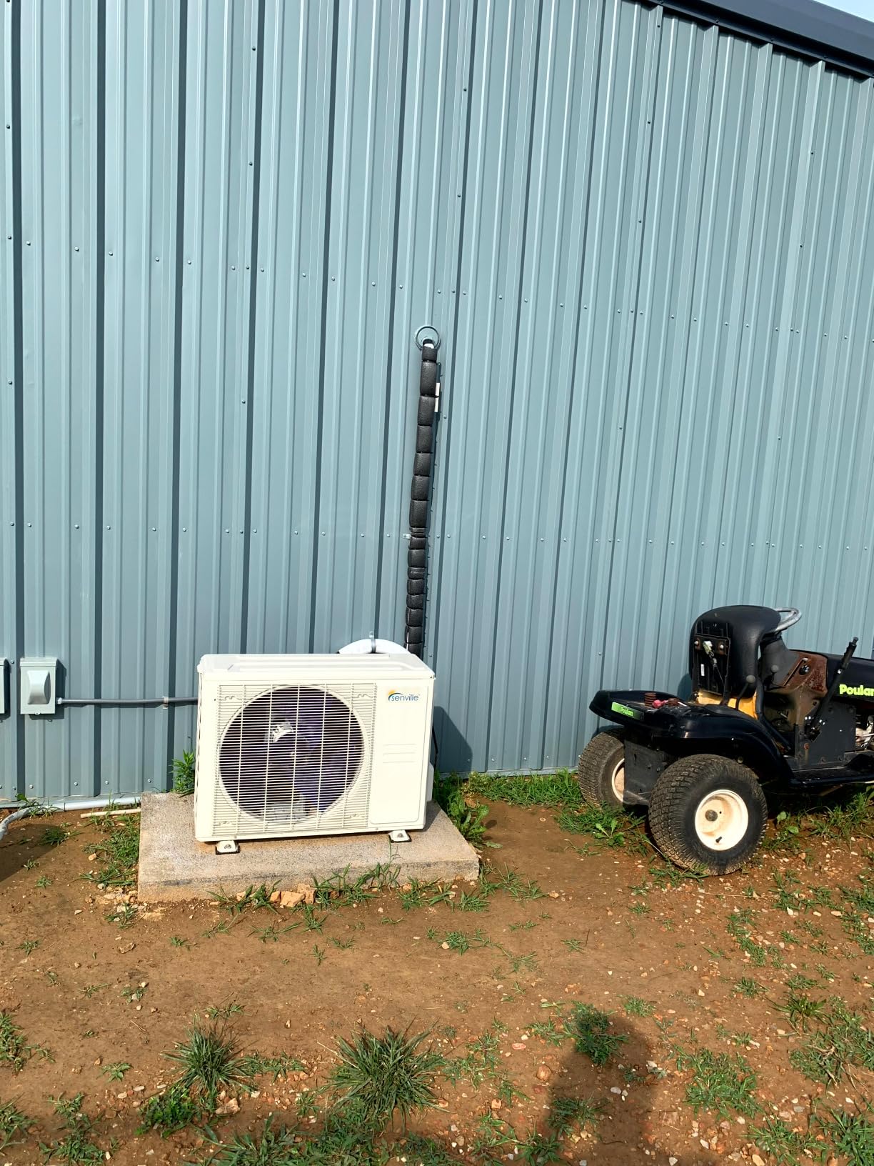 Senville LETO Series Mini Split Air Conditioner Heat Pump, 24000 BTU 208/230V, Inverter, Works with Alexa, 2 Ton, White customer photo 2