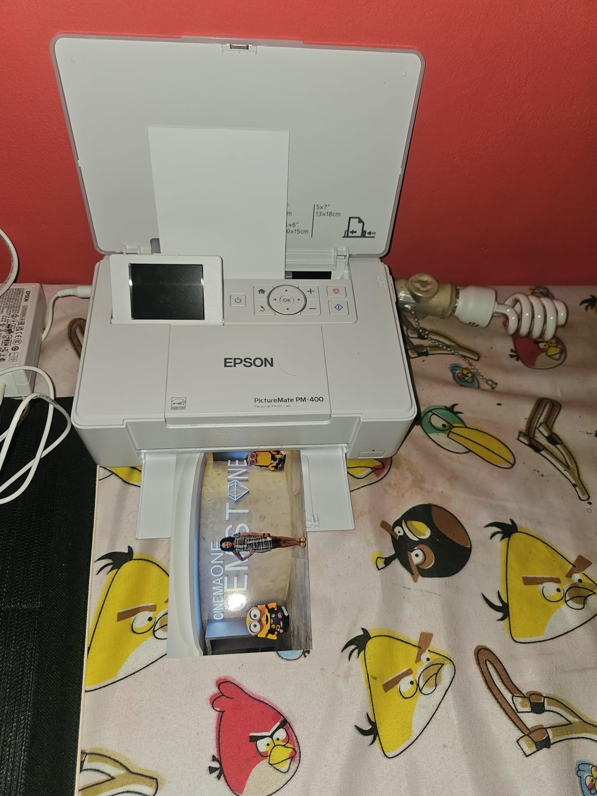 Epson PictureMate PM-400 Wireless Compact Color Photo Printer customer photo 2