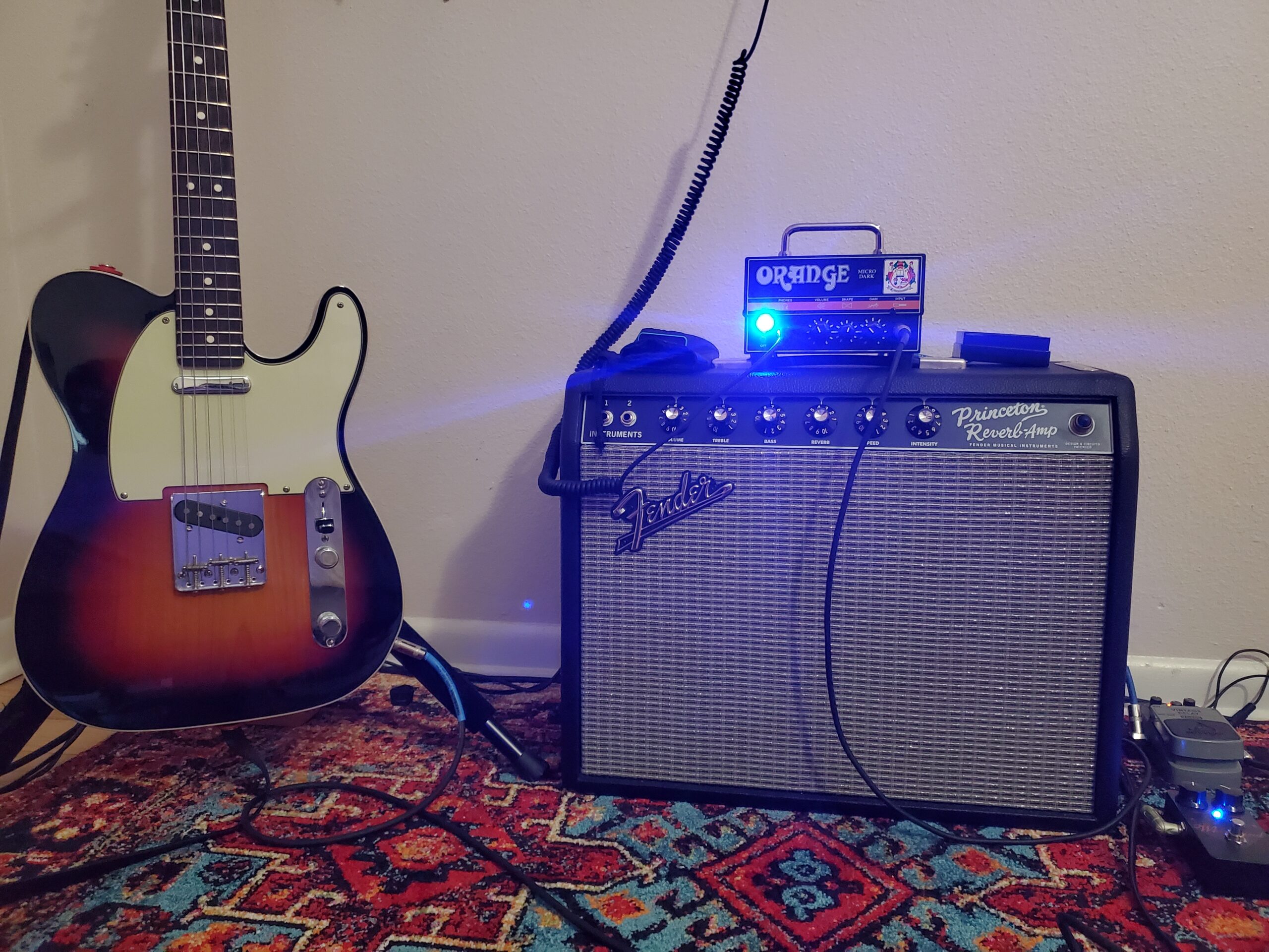 Orange Micro Dark 20w Hybrid Guitar Amplifiier Amp Head customer photo 1