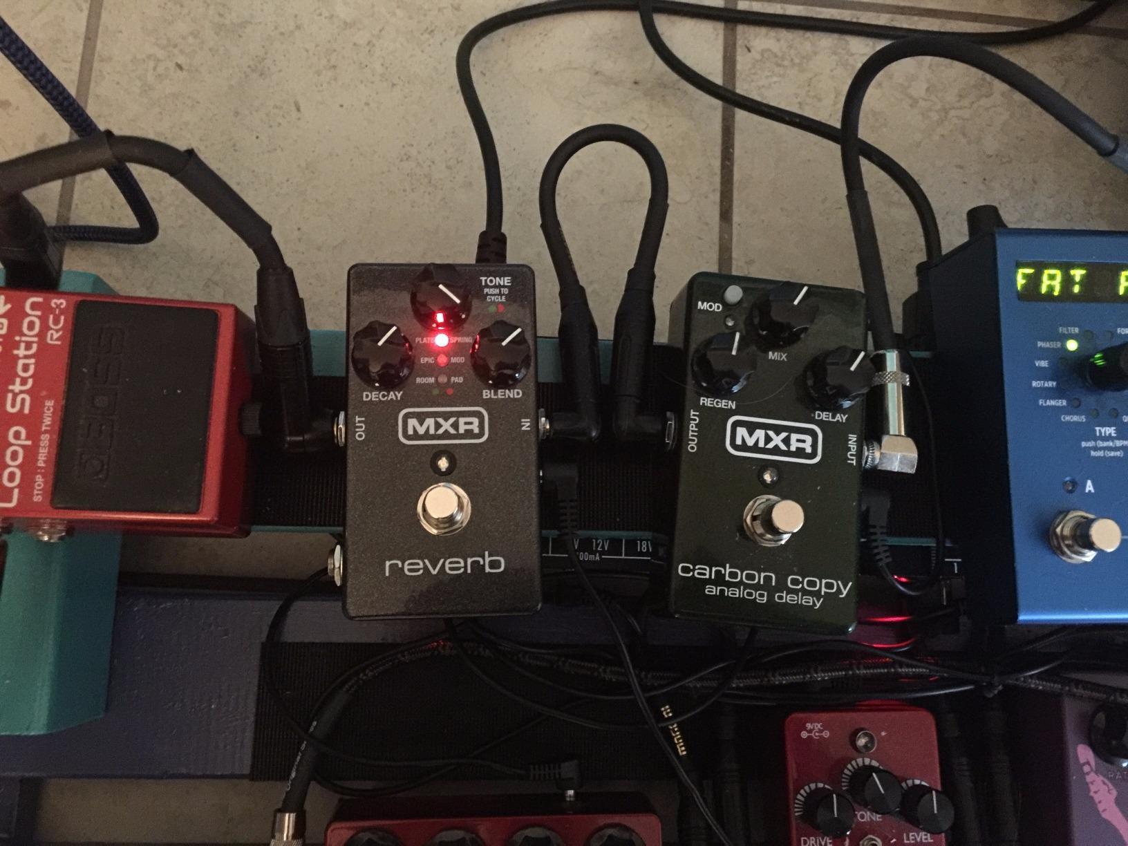 MXR M300 Reverb Guitar Effects Pedal customer photo 2