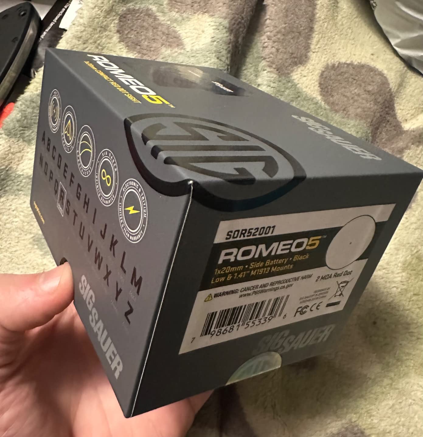 SIG SAUER ROMEO5 GEN I & GEN II 2 MOA Dot Sight - 1x20mm Compact Durable IPX-7 Waterproof Shooting Rifle Sight customer photo 2