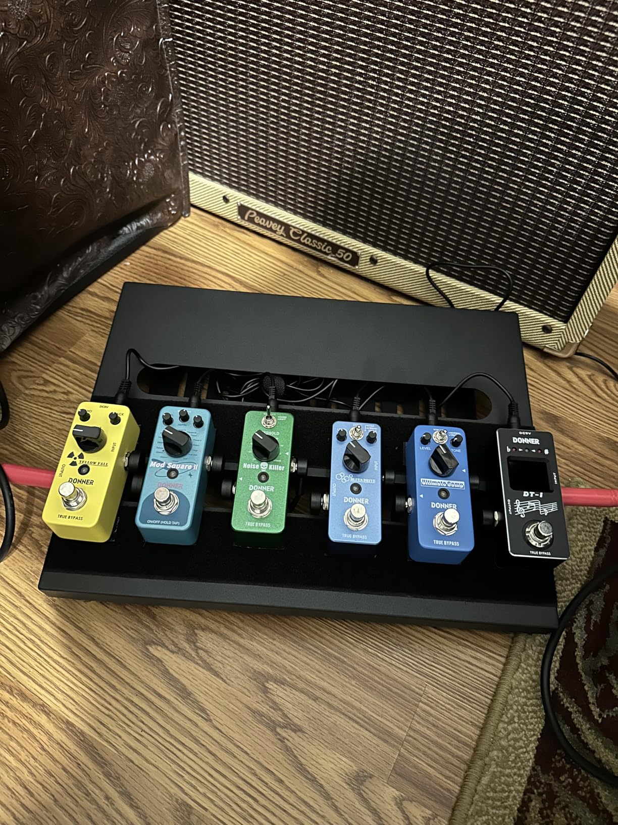 Donner Compressor Pedal, Ultimate Comp 2 Modes Compression Effect Pedal Pure Analog for Electric Guitar and Bass True Bypass customer photo 2