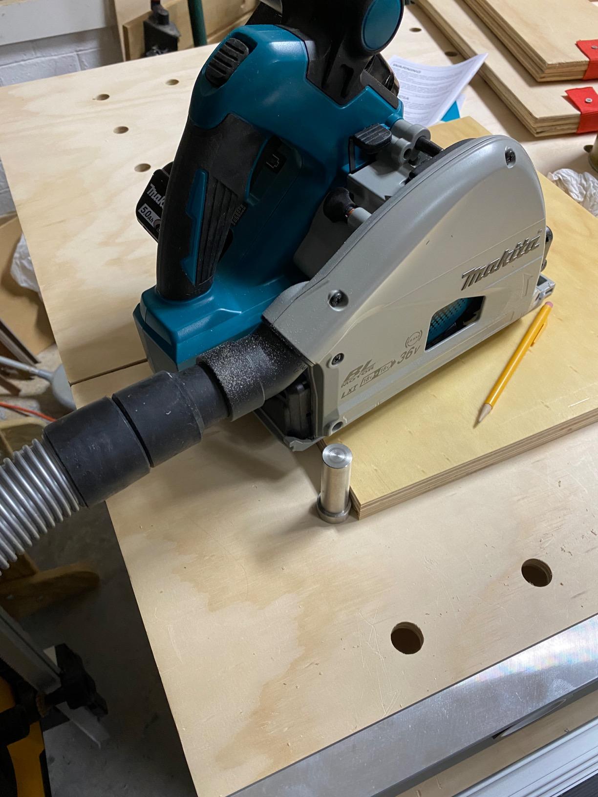 Makita XPS01PTJ 18-Volt X2 LXT Lithium-Ion (36V) Brushless Cordless 6-1/2 inch Plunge Circular Saw Kit customer photo 1