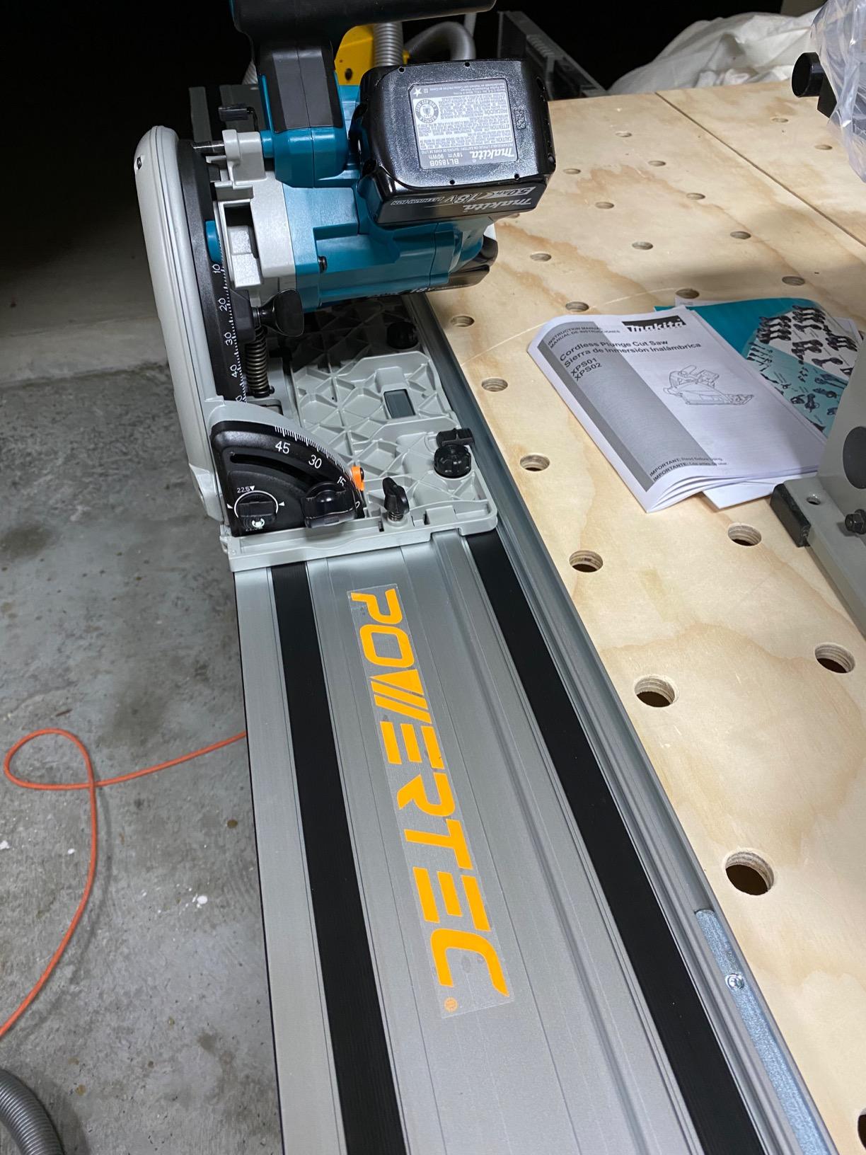 Makita XPS01PTJ 18-Volt X2 LXT Lithium-Ion (36V) Brushless Cordless 6-1/2 inch Plunge Circular Saw Kit customer photo 2