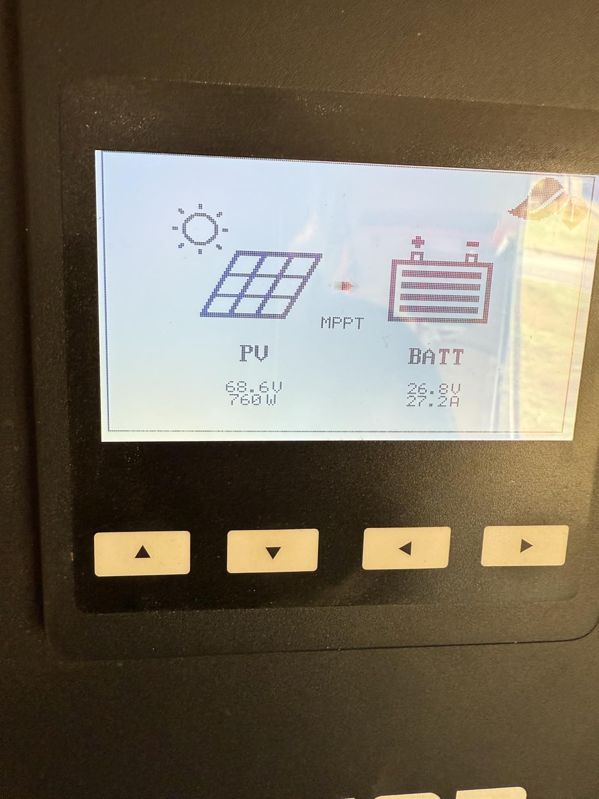 Renogy Solar Charge Controller Rover 40A 12V/24V Auto Parameter DC Input MPPT Charge Controllers for Solar Panels Adjustable LCD for Gel Sealed Flooded Lithium Battery customer photo 1