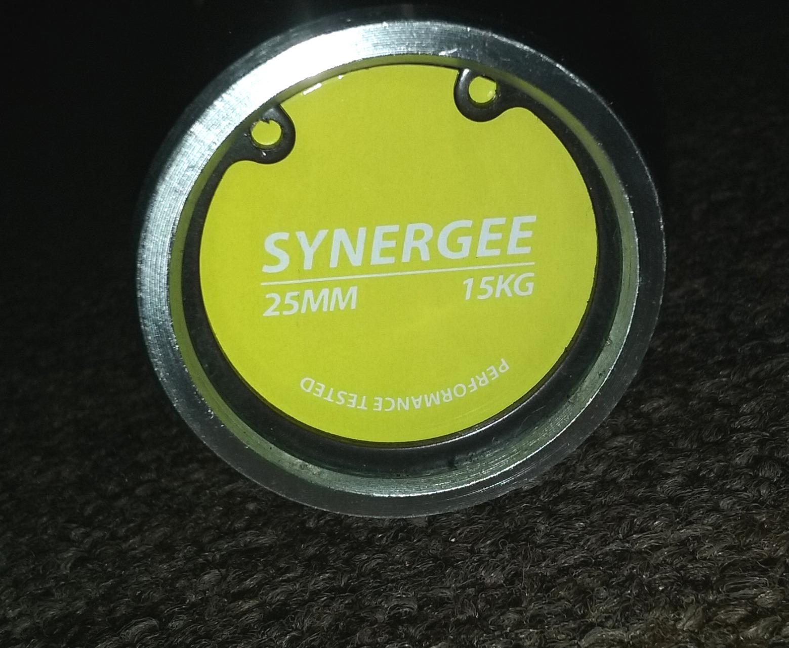 Synergee Regional Olympic 15kg Women's Hard Chrome & Black Phosphate Barbell, Rated 1500lbs customer photo 1