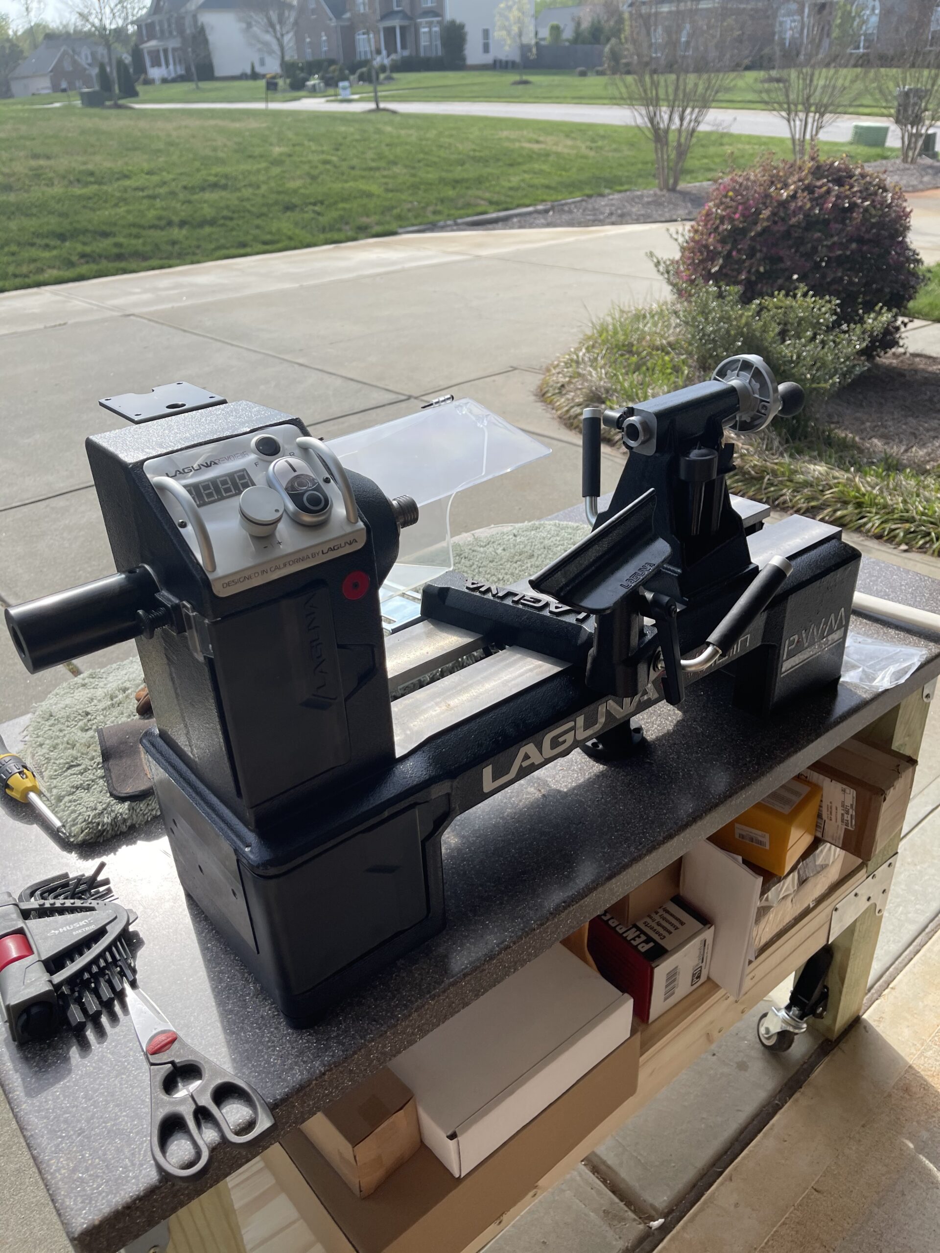 Laguna 12|16 Midi Lathe EVS customer photo 2