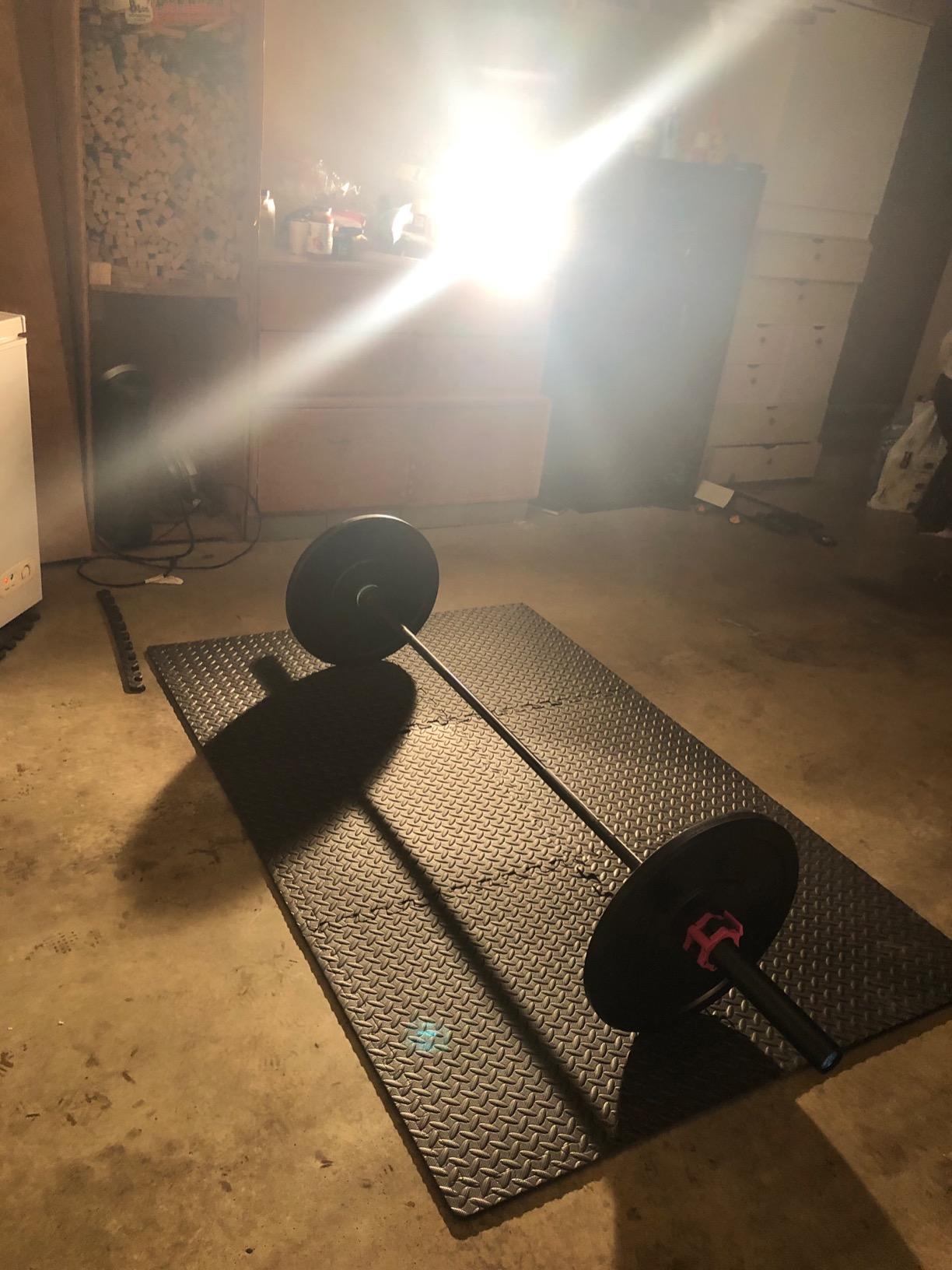 Valor Fitness Olympic Barbell - 80in | 35lb | 25mm Women's Weight Bar for Weightlifting, Power Lifting & CrossFit customer photo 1