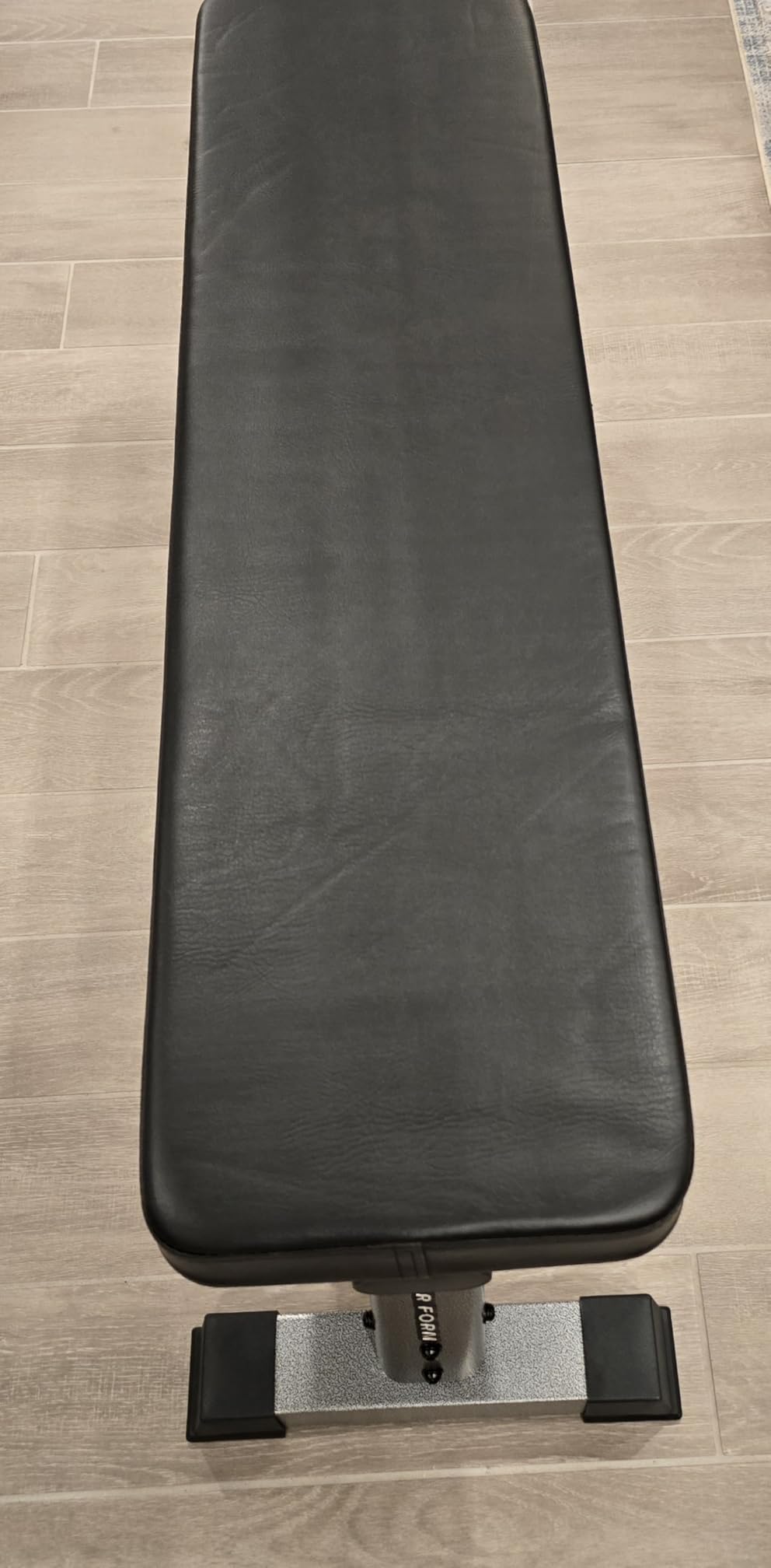 Finer Form Gym Quality Foldable Flat Bench for Multi-Purpose Weight Training and Ab Exercises customer photo 2
