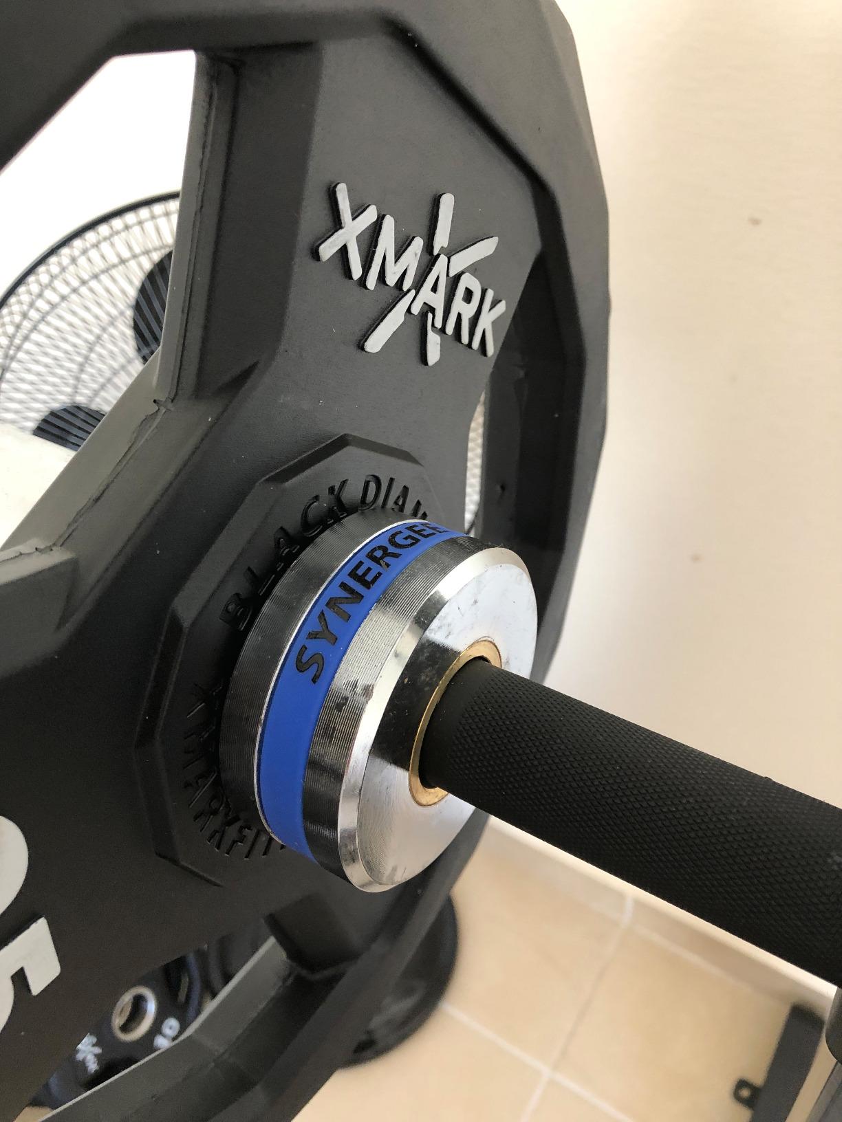 Synergee Open 15kg Women's Black Phosphate and Chrome Olympic Barbell, Rated 1000lbs customer photo 1