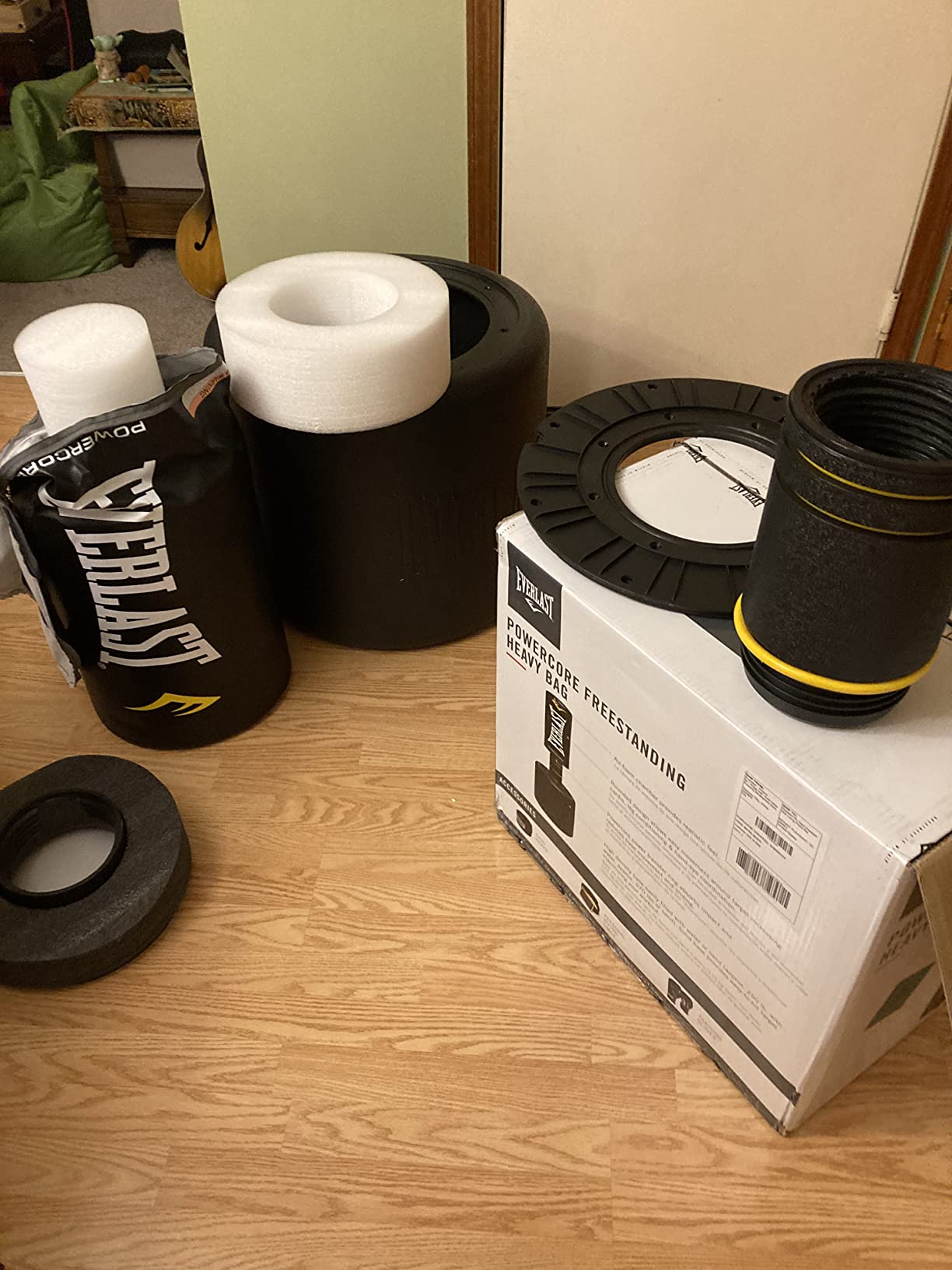 Everlast Unisex Power Core Freestanding Punch Bag customer photo 2
