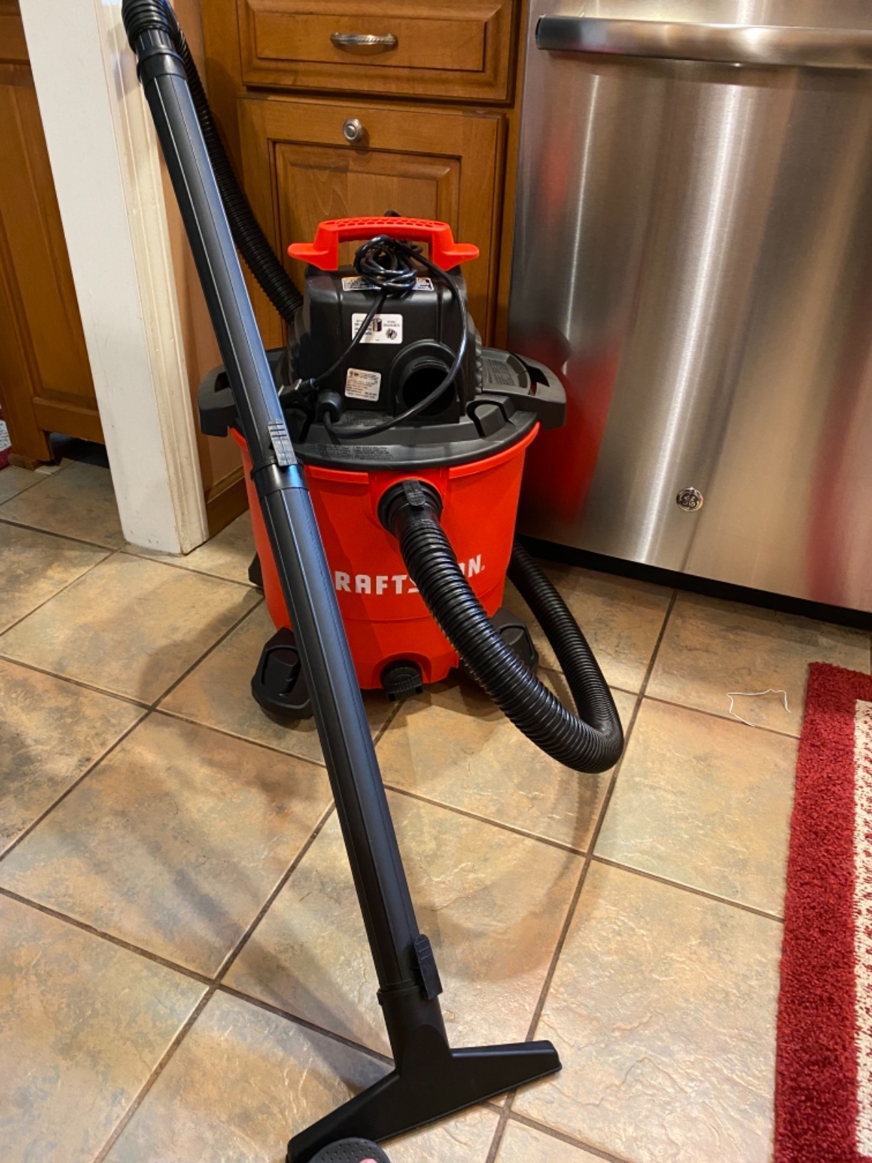 CRAFTSMAN CMXEVBE17590 9 Gallon 4.25 Peak HP Wet Dry Vac, Portable Shop Vacuum Wet and Dry with Filter, Dust Bag, Hose and Attachments customer photo 1