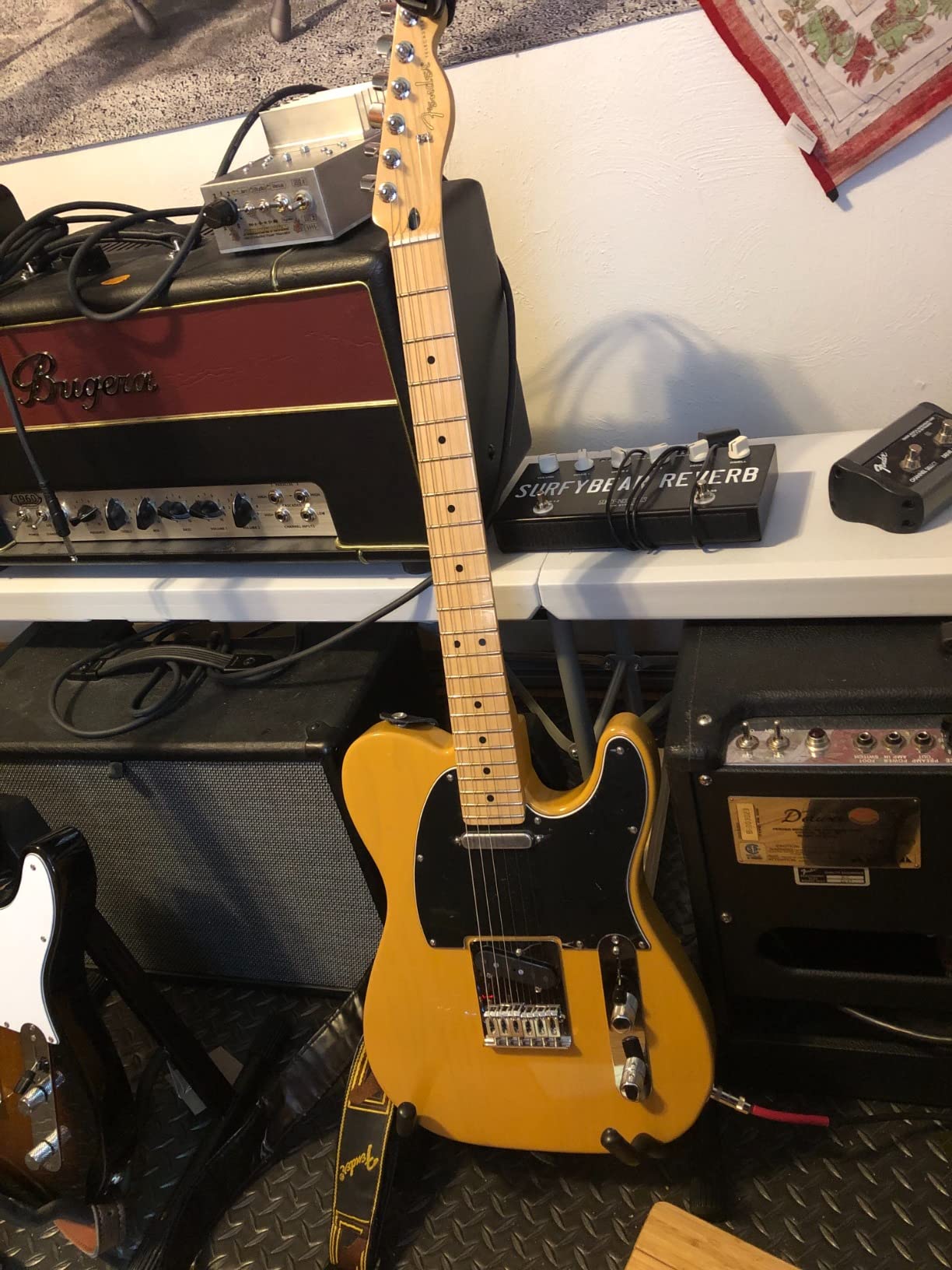 Fender Player Telecaster SS Electric Guitar, 3-Color Sunburst, Maple Fingerboard, Left-Handed customer photo 1