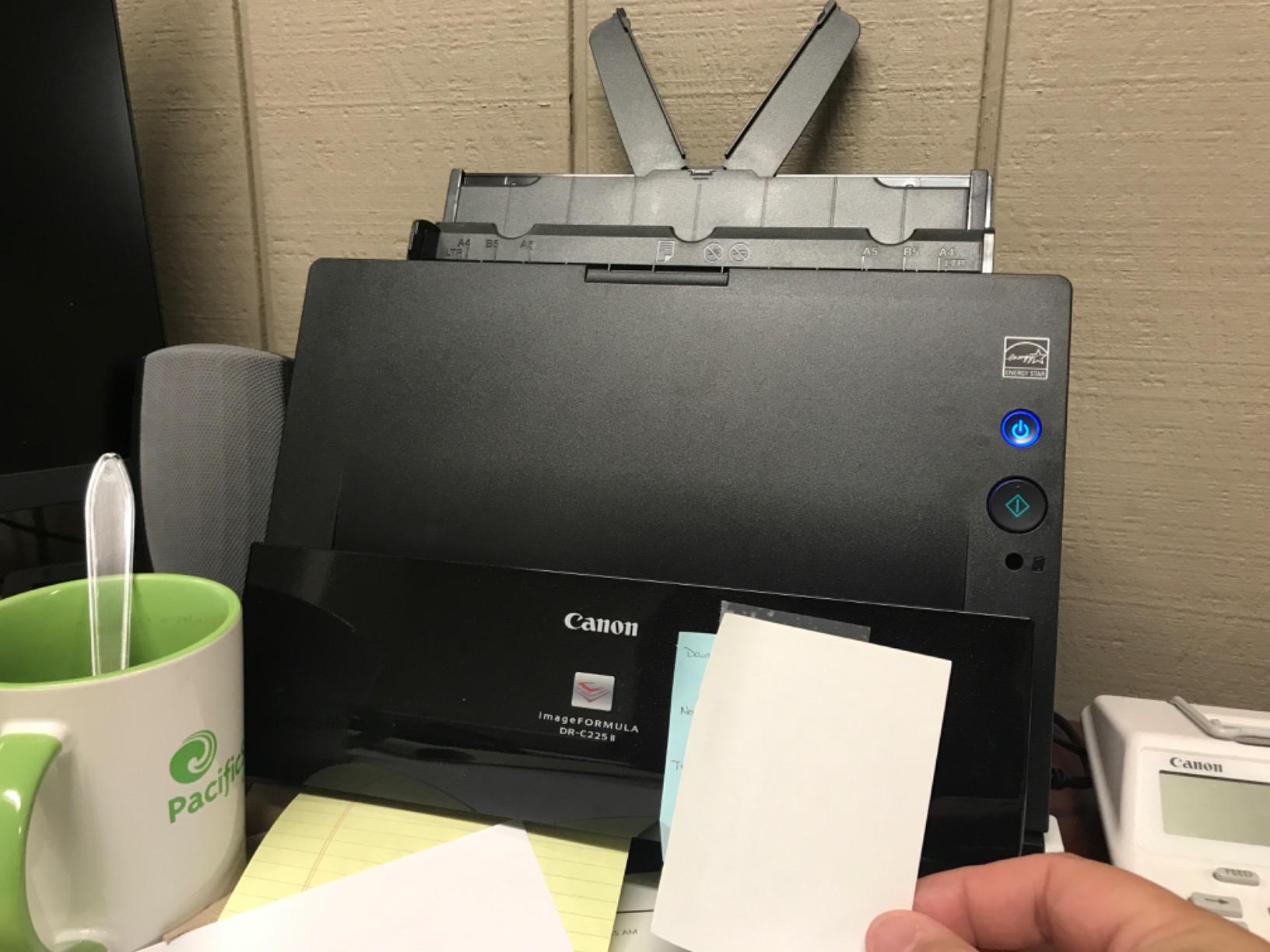 Canon imageFORMULA DR-C225 II Office Document Scanner customer photo 1