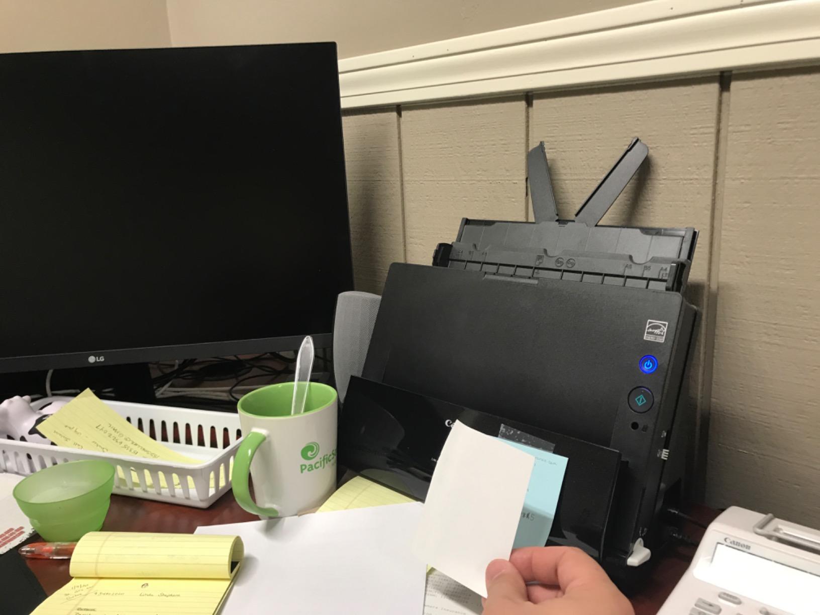 Canon imageFORMULA DR-C225 II Office Document Scanner customer photo 2