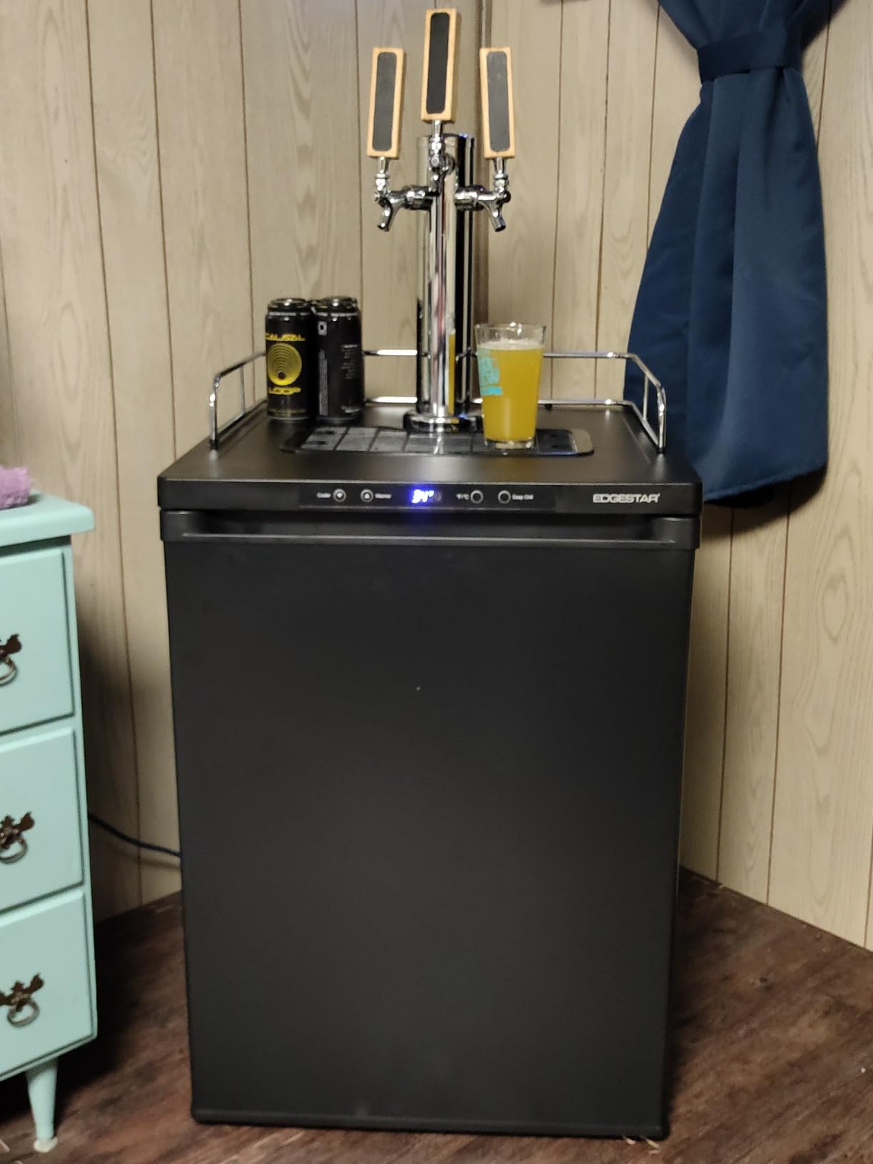 EdgeStar BR3002 24 Inch Wide Kegerator Conversion Refrigerator for Full Size Kegs with Deep Chill Mode customer photo 1
