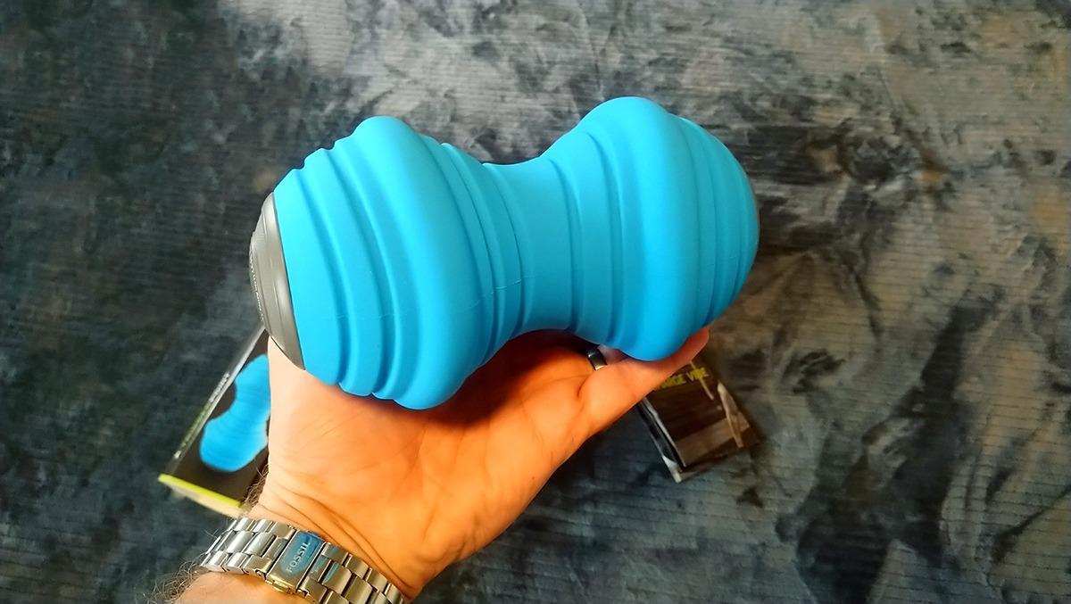TriggerPoint CHARGE VIBE Three-Speed Ridged Vibrating Portable Foam Roller customer photo 1