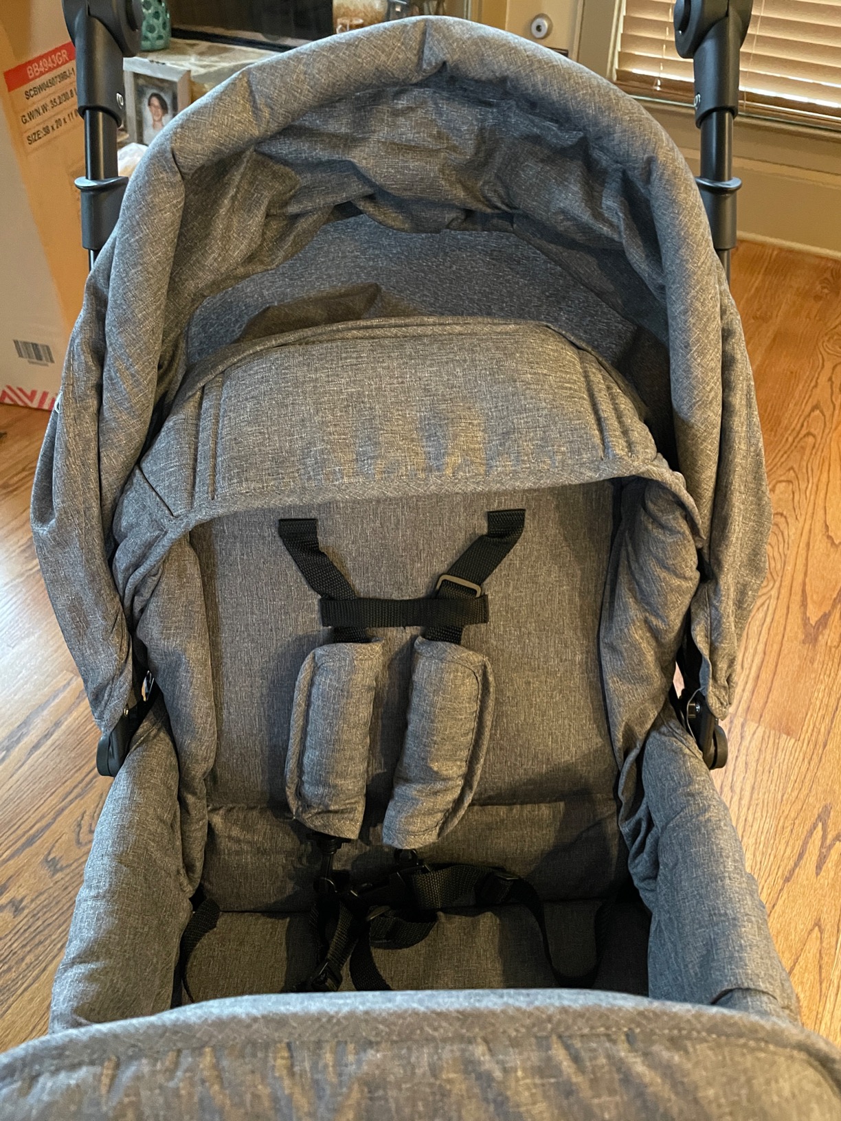 BABY JOY Double Stroller, Foldable Lightweight Twin Stroller with Tandem Seating customer photo 1