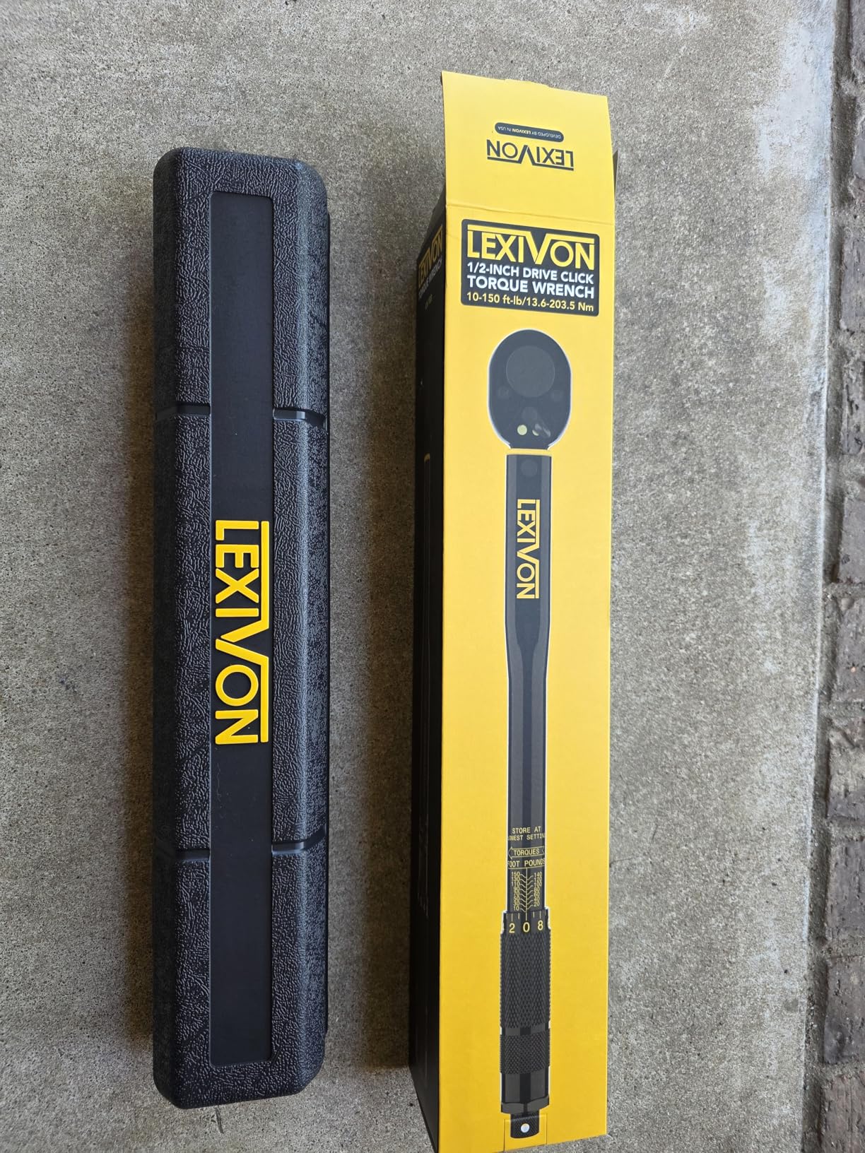 LEXIVON 3/8-Inch Drive Click Torque Wrench 10~80 Ft-Lb/13.6~108.5 Nm (LX-182) customer photo 2