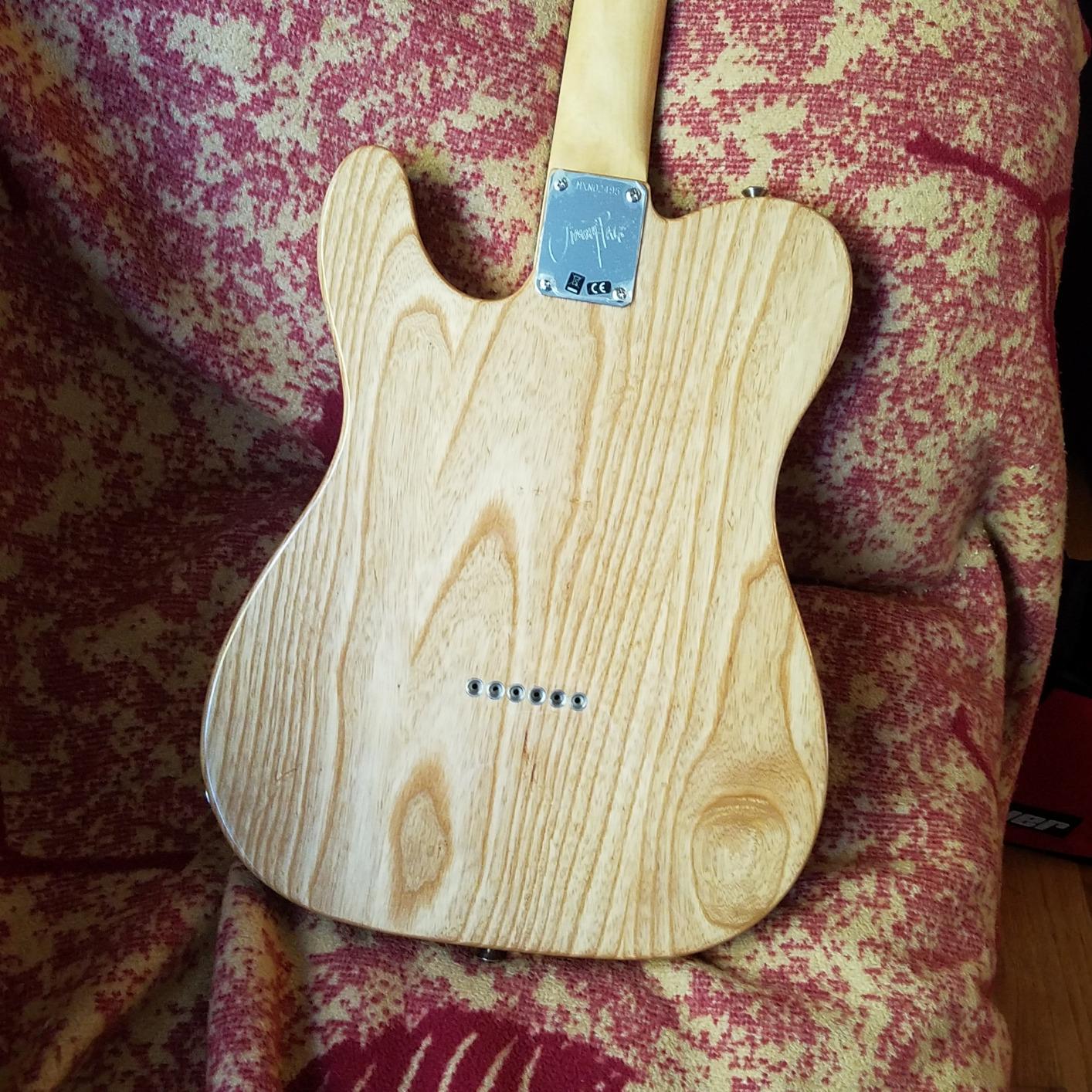 Fender Jimmy Page Telecaster Electric Guitar, Natural, Rosewood Fingerboard customer photo 1