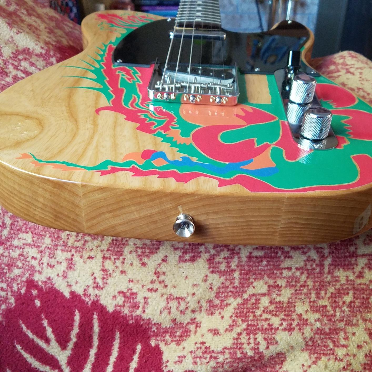 Fender Jimmy Page Telecaster Electric Guitar, Natural, Rosewood Fingerboard customer photo 2
