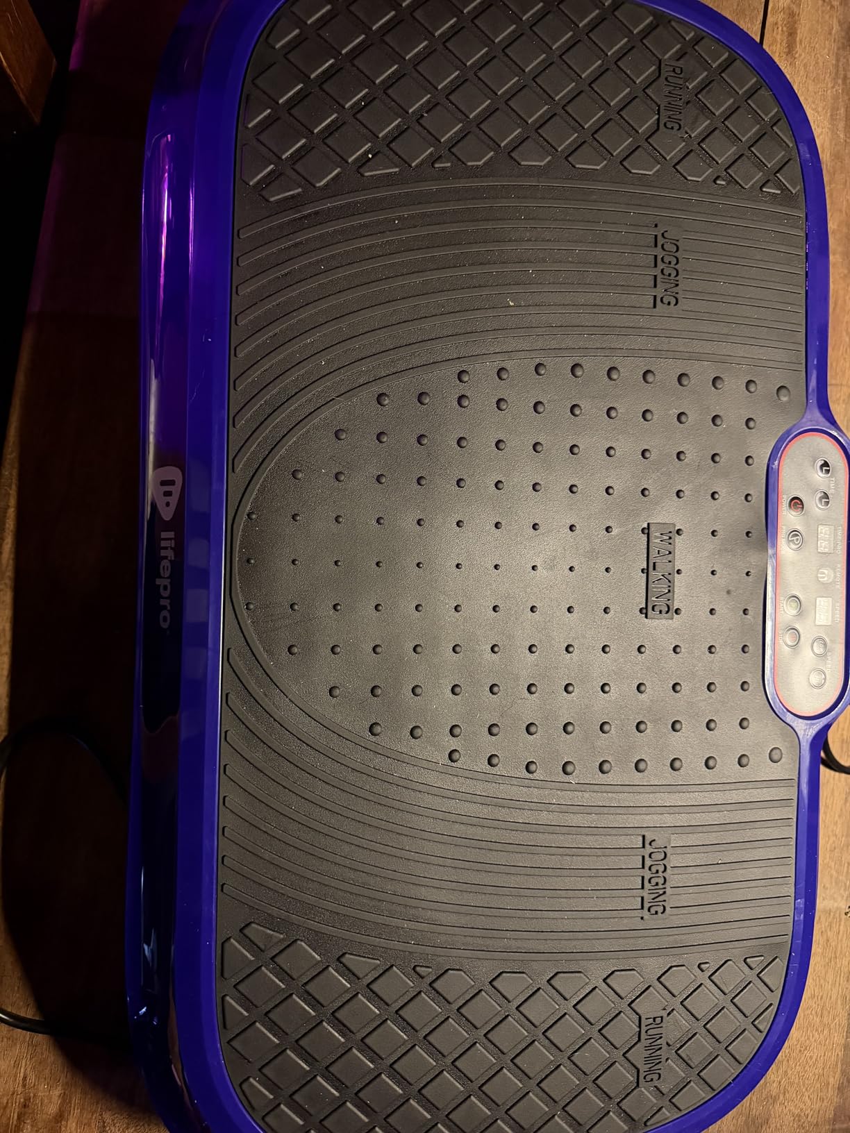 Lifepro Waver Vibration Plate Exercise Machine - High-Intensity Vibration Plate for Lymphatic Drainage - Full-Body Workout Vibrating Platform with Loop Bands - Fitness Equipment for Strength & Toning customer photo 1