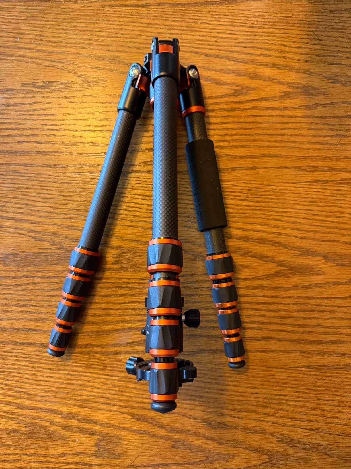 K&F Concept 60 inch Carbon Fiber Camera Tripod, Super Lightweight Compact Travel Tripod with 360 Degree Ball Head, Quick Release Plate, Detachable Monopod 8KG Load Capacity for SLR DSLR customer photo 1