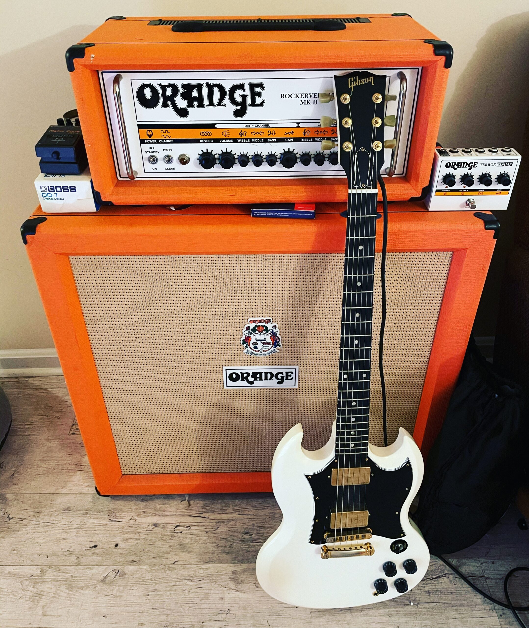 Orange Terror Stamp Pedal Guitar Amplifier customer photo 2