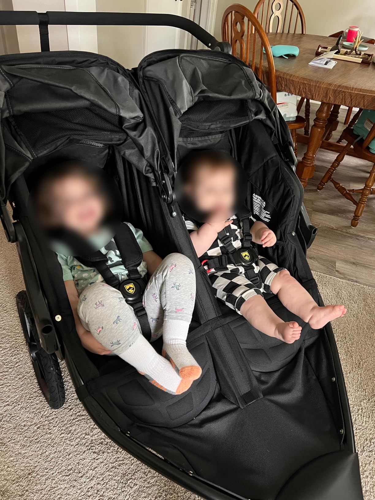BOB Gear Revolution Flex 3.0 Duallie Jogging Stroller, Graphite Black customer photo 2