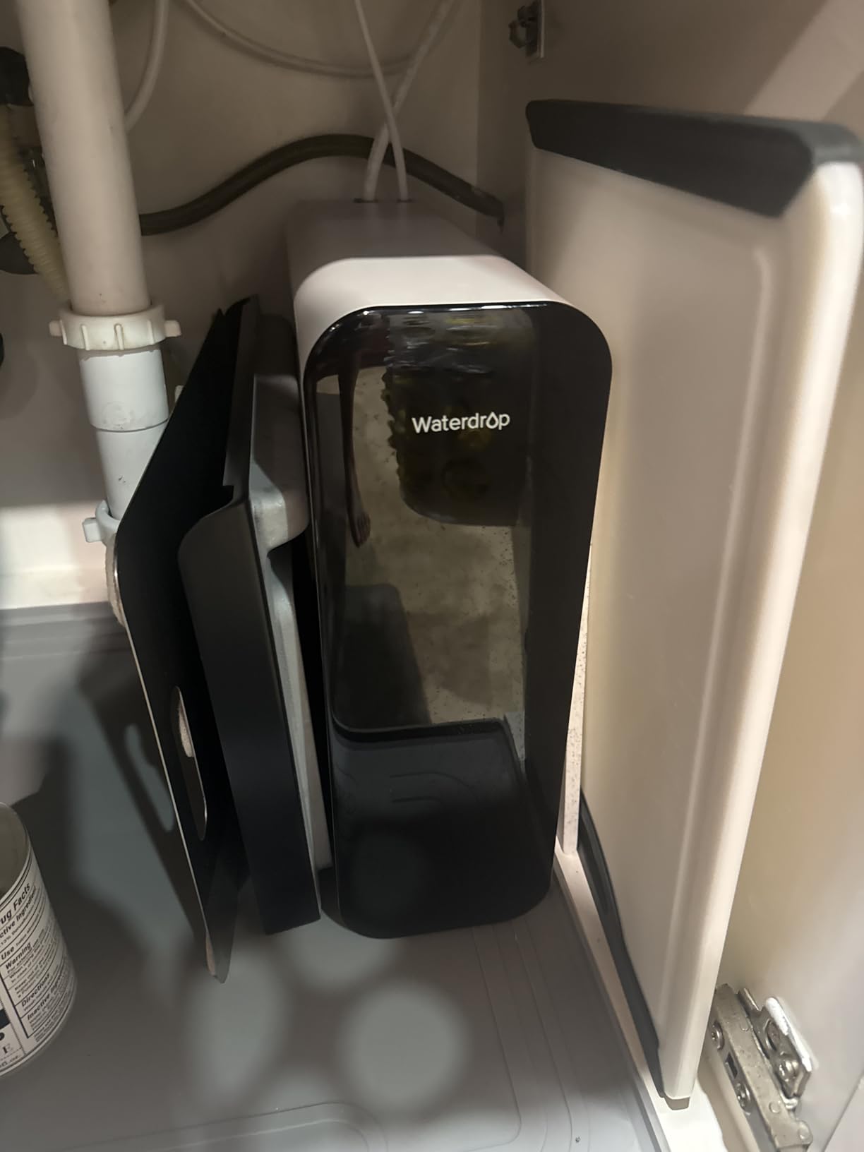 Waterdrop TSU 0.01 Micron Ultra Filtration Under Sink Water Filter System, 3-Stage Tankless Under Sink Water Filtration System with Faucet, Smart Panel, Not Lower TDS, Drilling Required customer photo 1